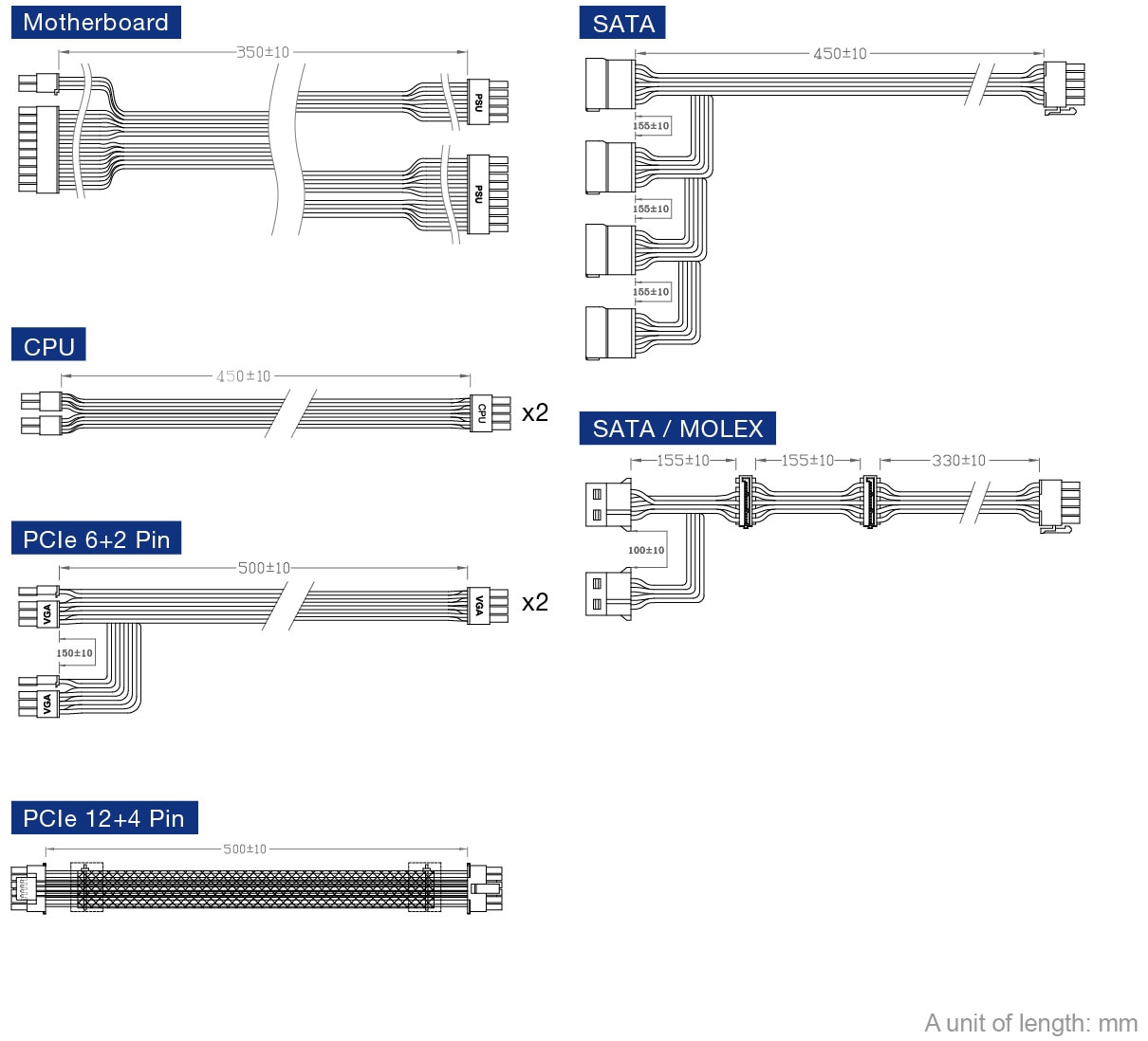 Fortron Netzteil »DAGGER PRO ATX3.0 850W«