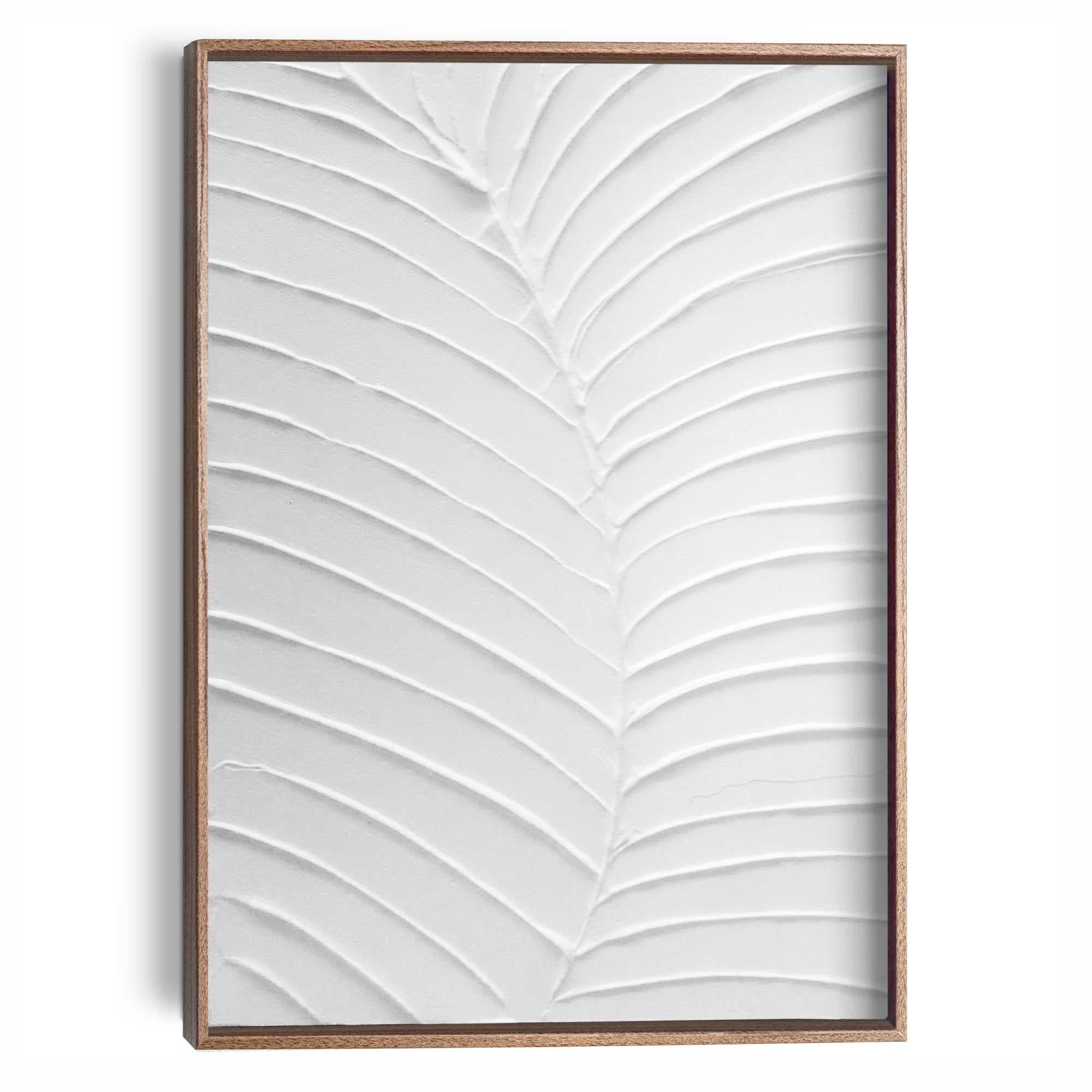Reinders Wandbild "Blattadern", Wohnzimmer - Weiß - MDF - Blumen und Pflanz günstig online kaufen