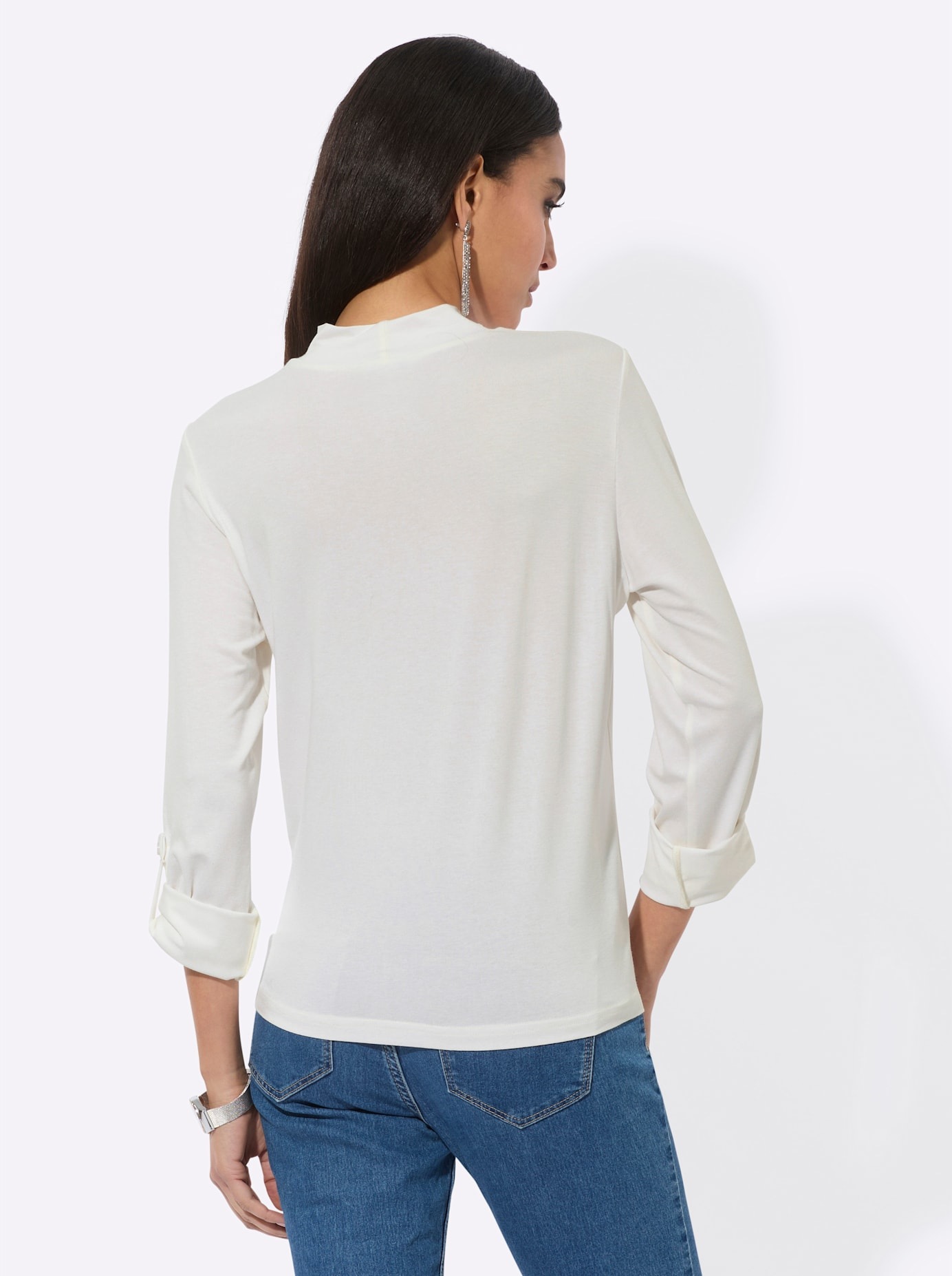 creation L Langarmshirt "Shirt", (1 tlg.) günstig online kaufen