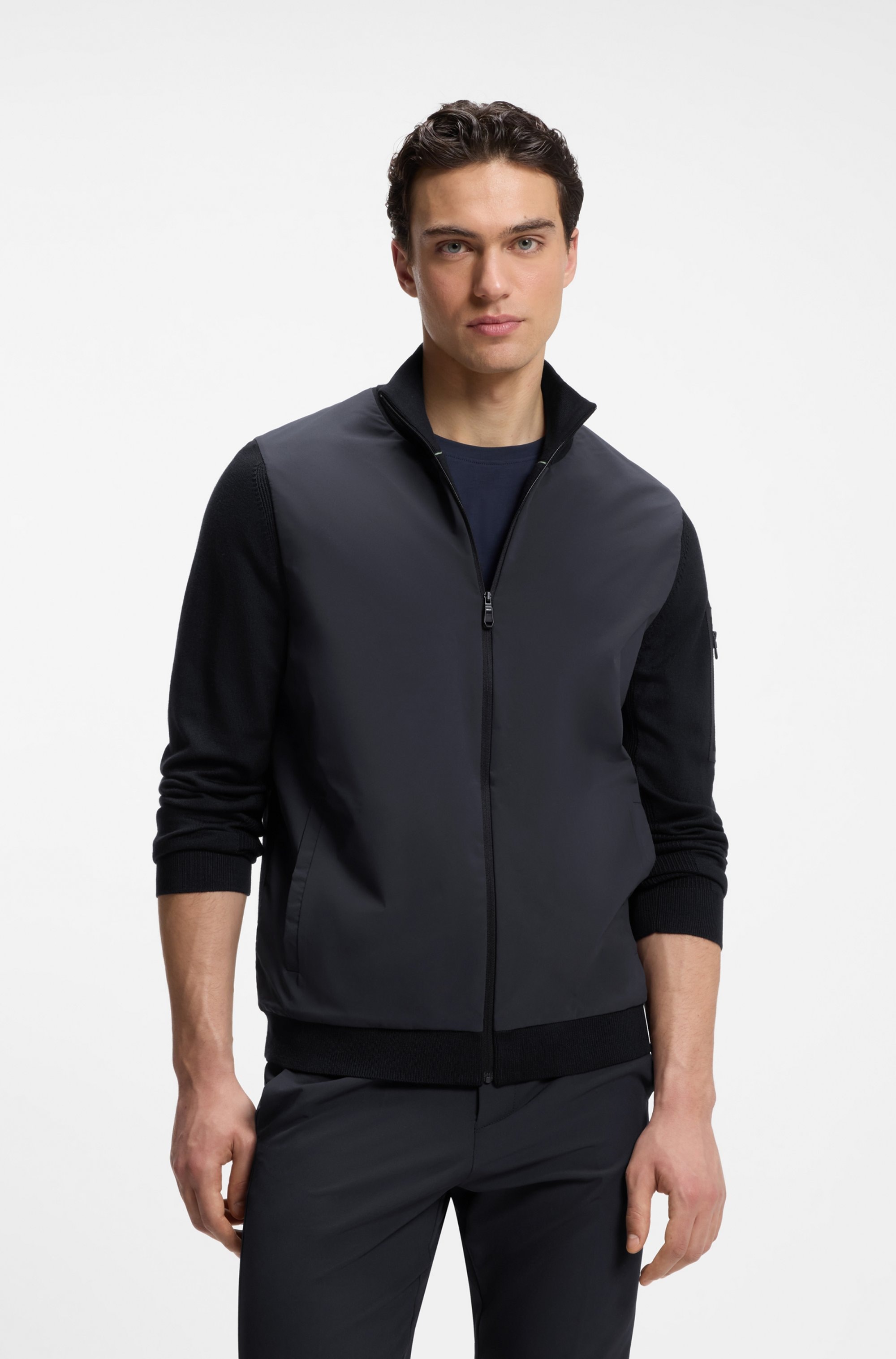 BOSS GREEN Hybridjacke "Momentum" thermoregulierender Komfort, Regular Fit, günstig online kaufen