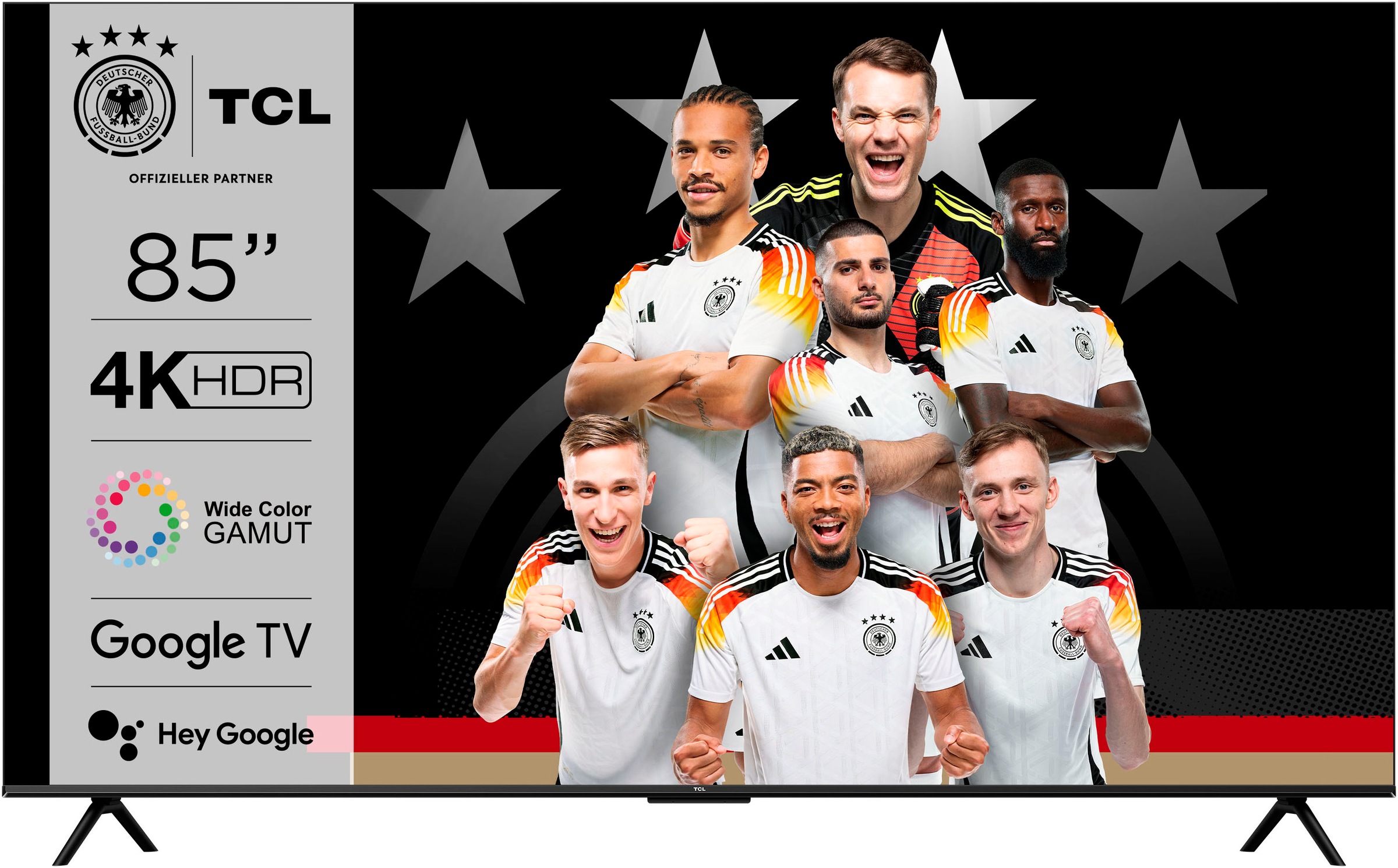 TCL LED-Fernseher »85V6BX1« 4K Ultra HD An...