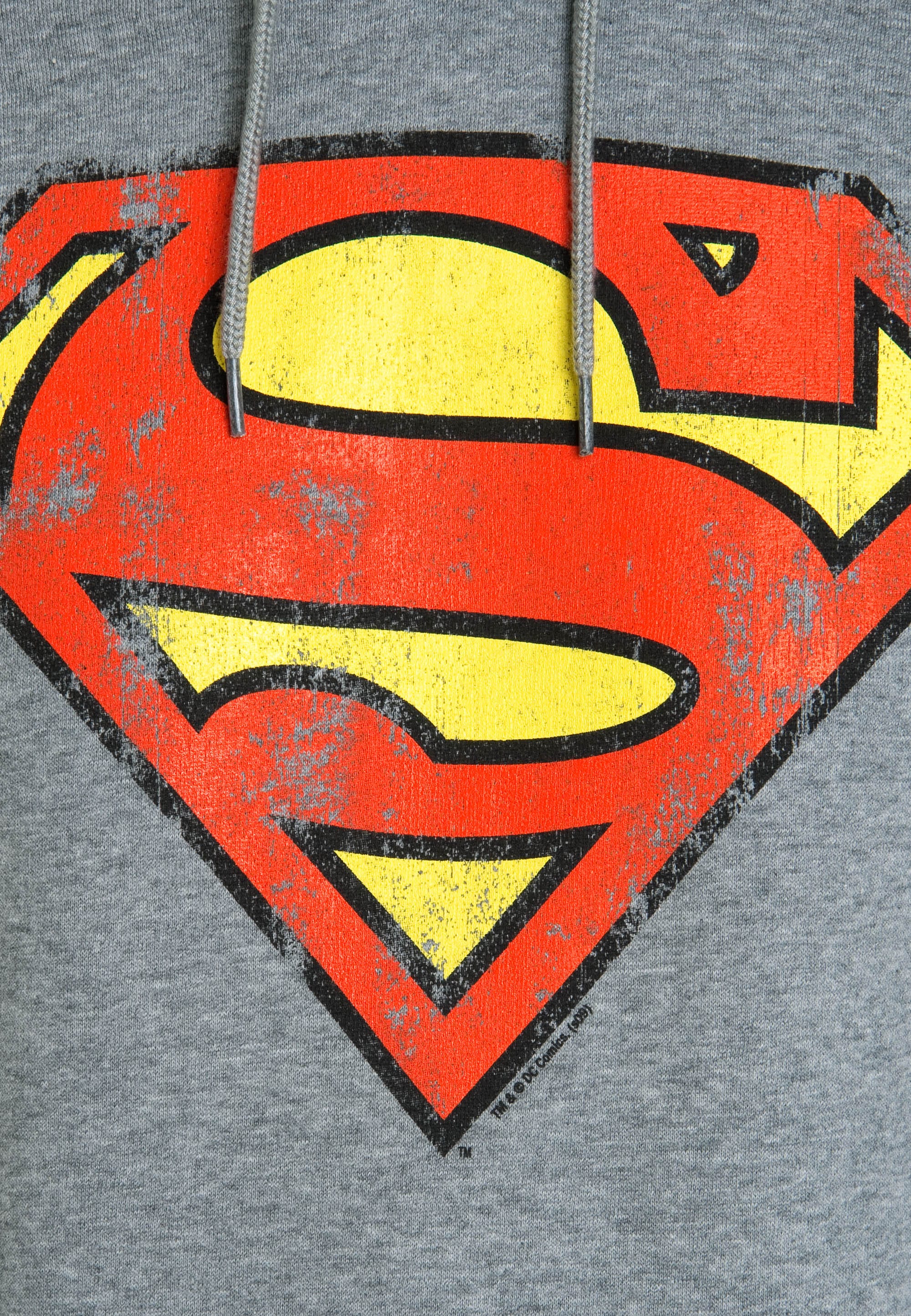 LOGOSHIRT Kapuzensweatshirt »DC - Superman Logo«, mit Superhelden-Print