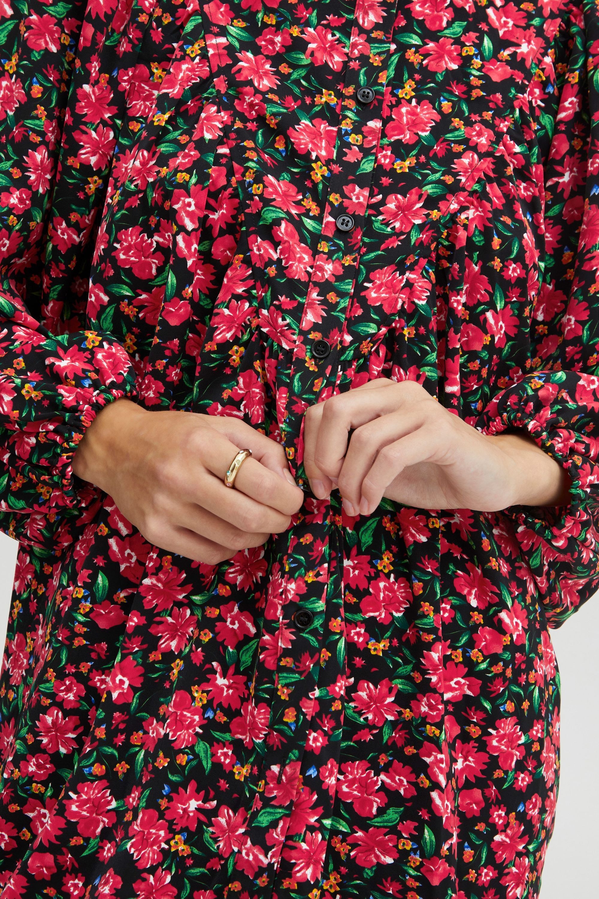 Ichi Blusenkleid »Blusenkleid IHLiv«