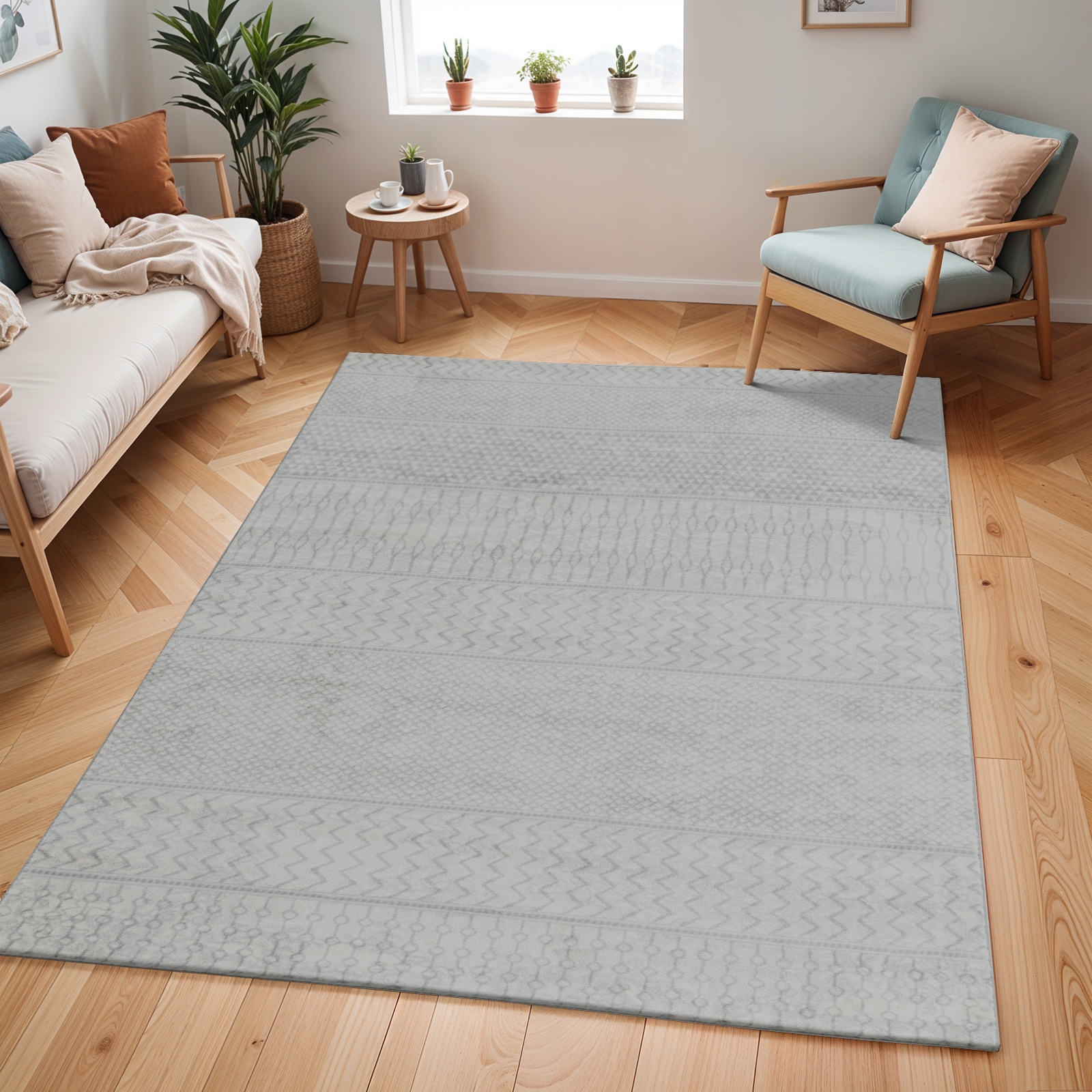 Livabliss Teppich "CIXI" rechteckig 11 mm Höhe Skandinavischer Teppich, Kur günstig online kaufen