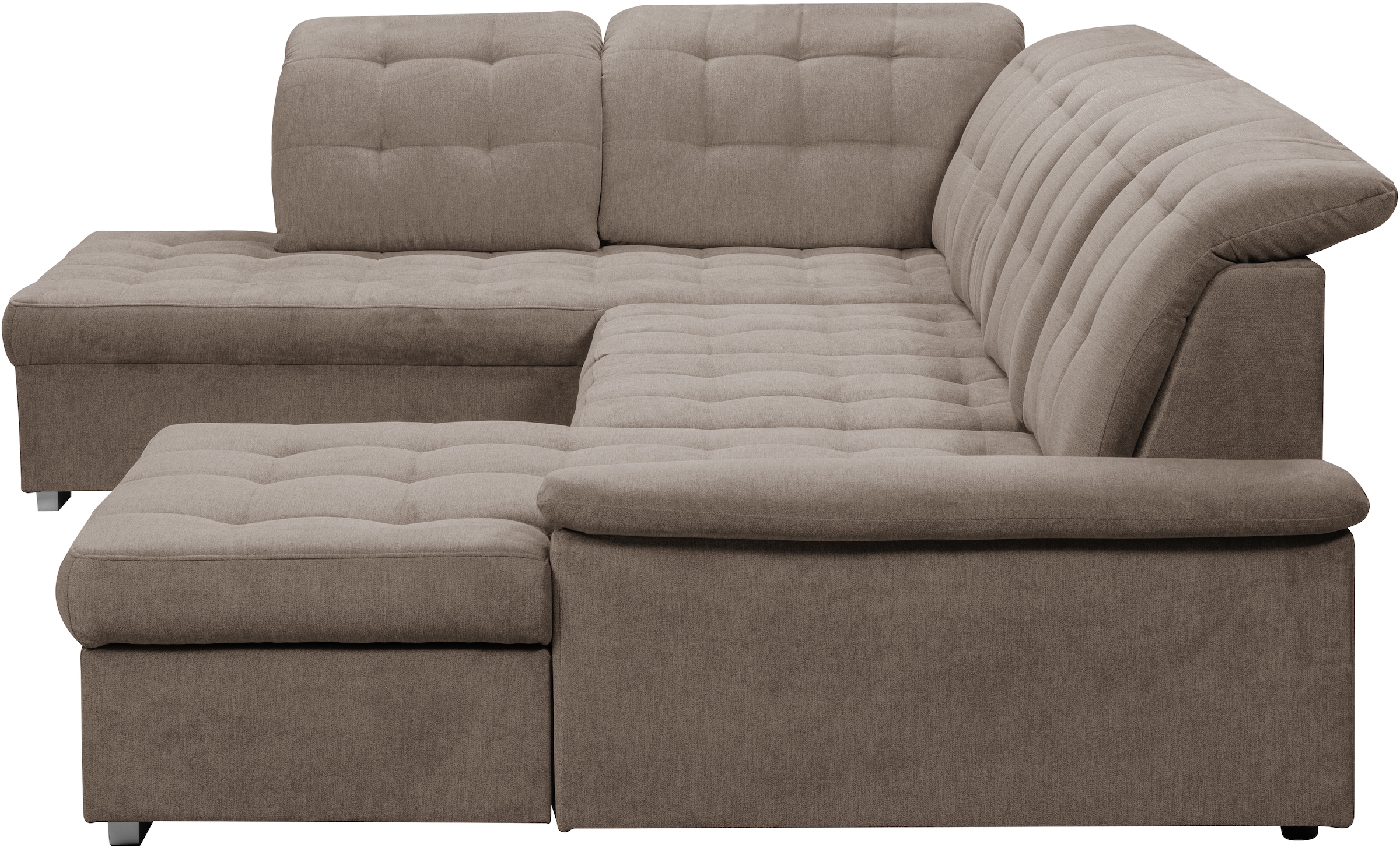 WERK2 Wohnlandschaft »Kordula-New U-Form«, Sofa in U-Form mit Schlaffunktion & Bettkasten, Schlafcouch