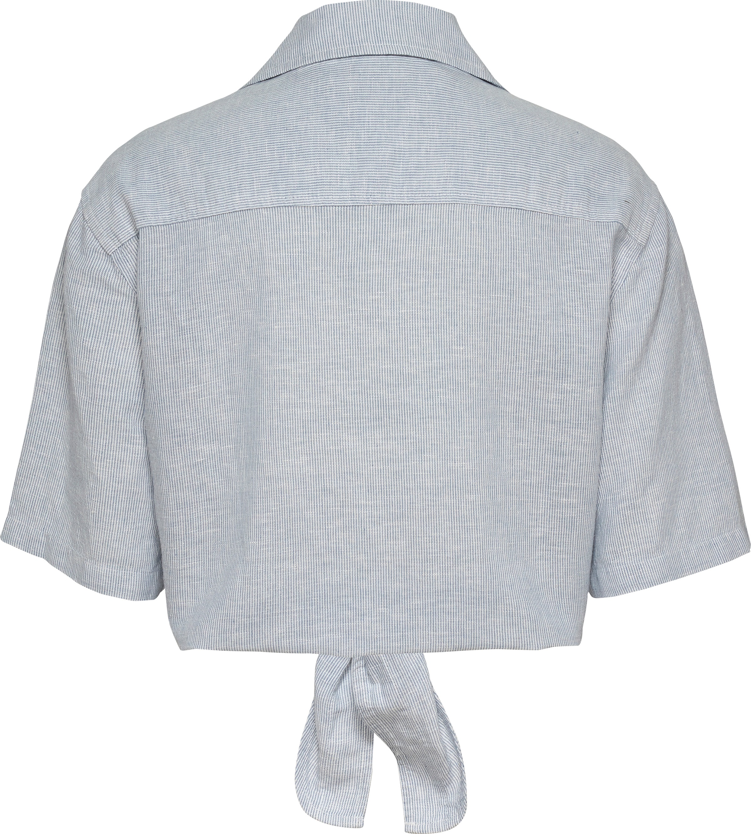 Tommy Jeans T-Shirt »TJW CRP LINEN SS SHIRT«, mit Brusttasche, Logostickerei