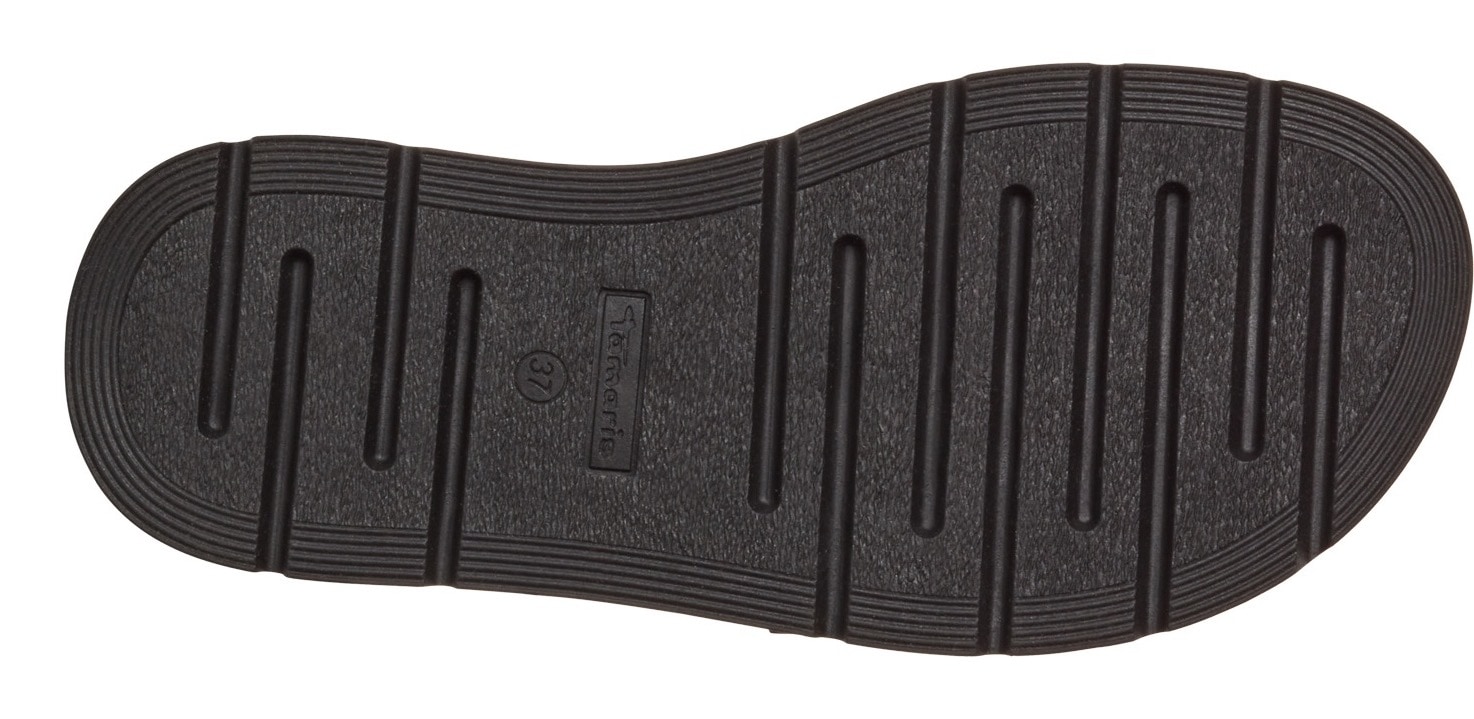Tamaris Pantolette, Plateau, Sommerschuh mit modischer Zierschnalle