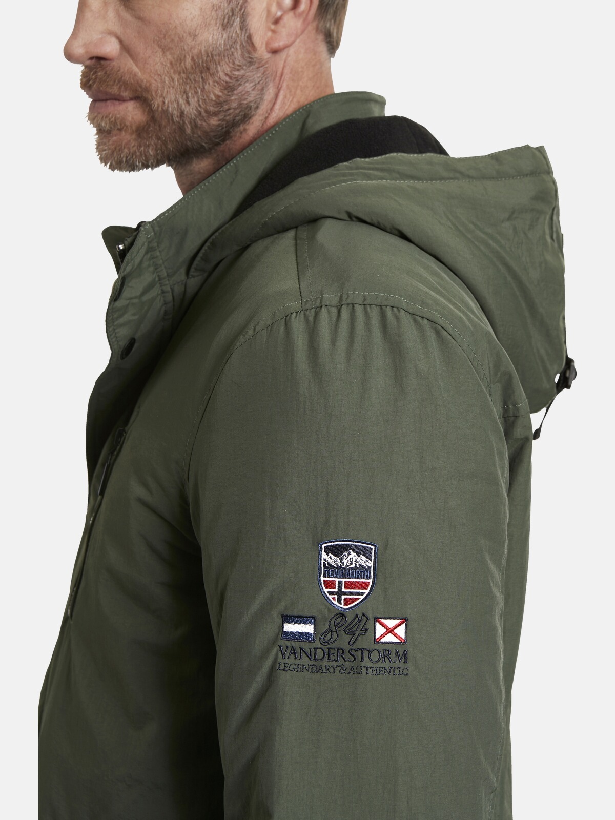 Jan Vanderstorm Outdoorjacke »Parka RANDWING«, (1 St.), wind- und wasserabweisend