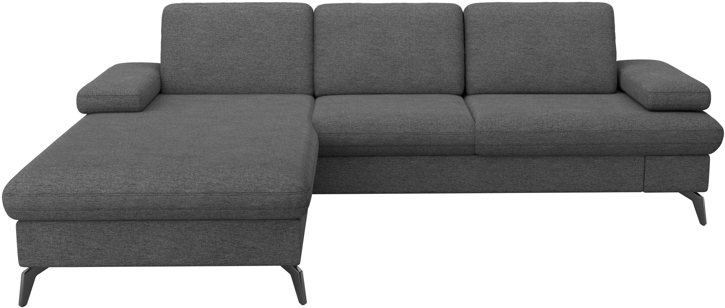 sit&more Ecksofa "Morris Jubi L-Form", inkl. Armteilfunktion und 1 Zierkiss günstig online kaufen