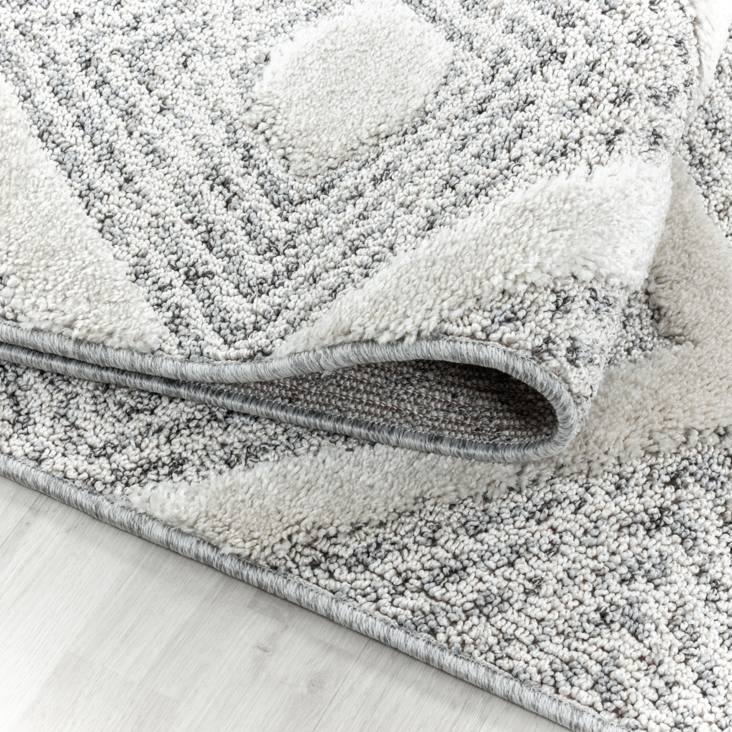 AYYILDIZ TEPPICHE PISA 4707 Rectangular Rug Gray 120x170cm 3