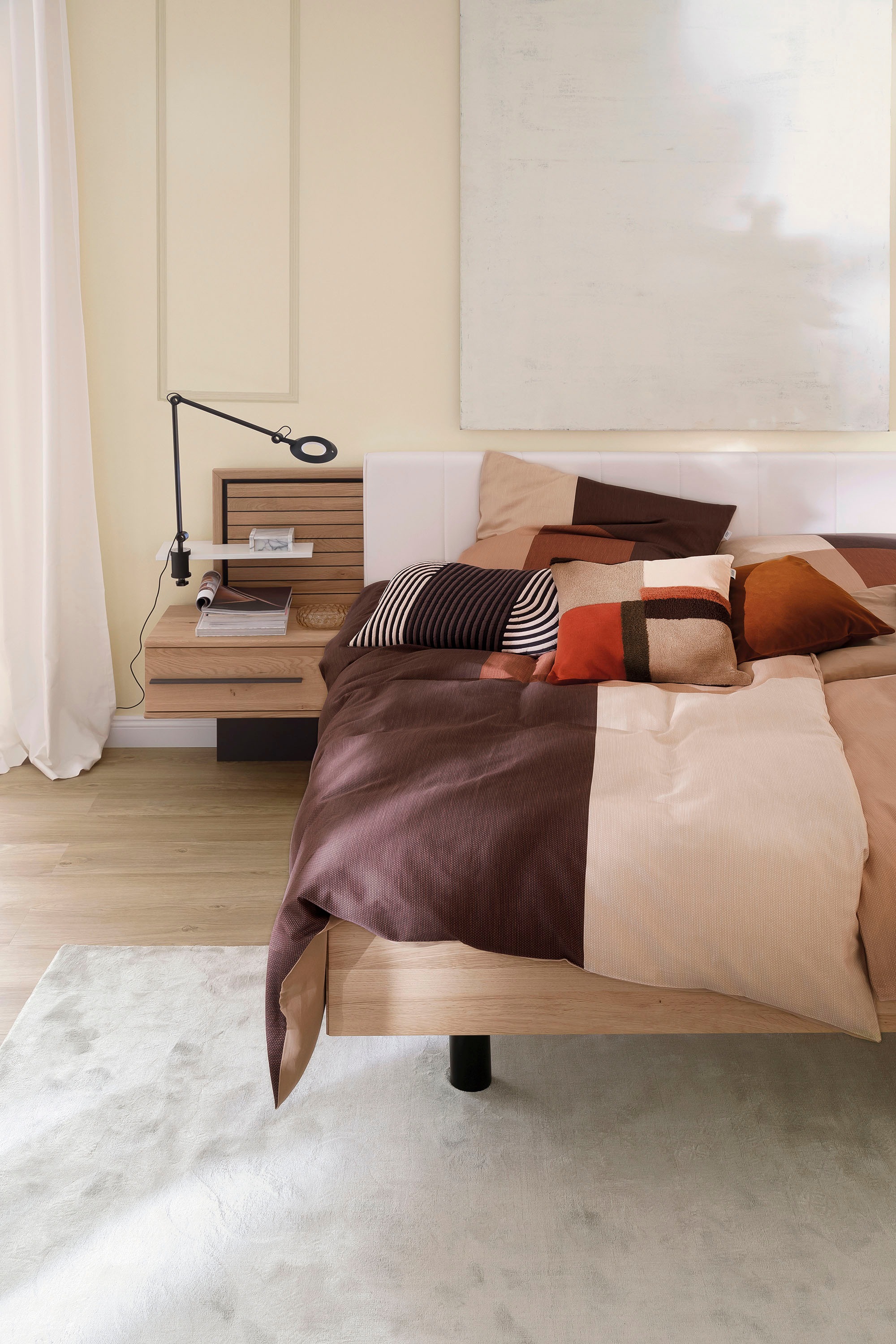 SCHÖNER WOHNEN-Kollektion Bettwäsche "Art" 2 Stk. aus beständigerer Baumwol günstig online kaufen