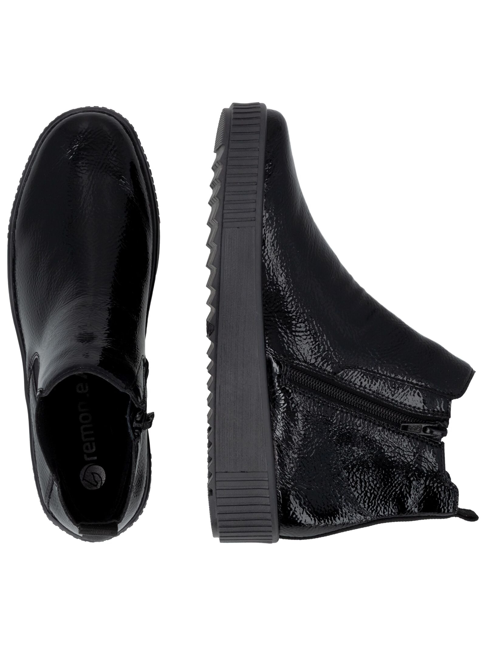 Remonte Plateaustiefelette »Remonte Stiefelette Lederimitat«