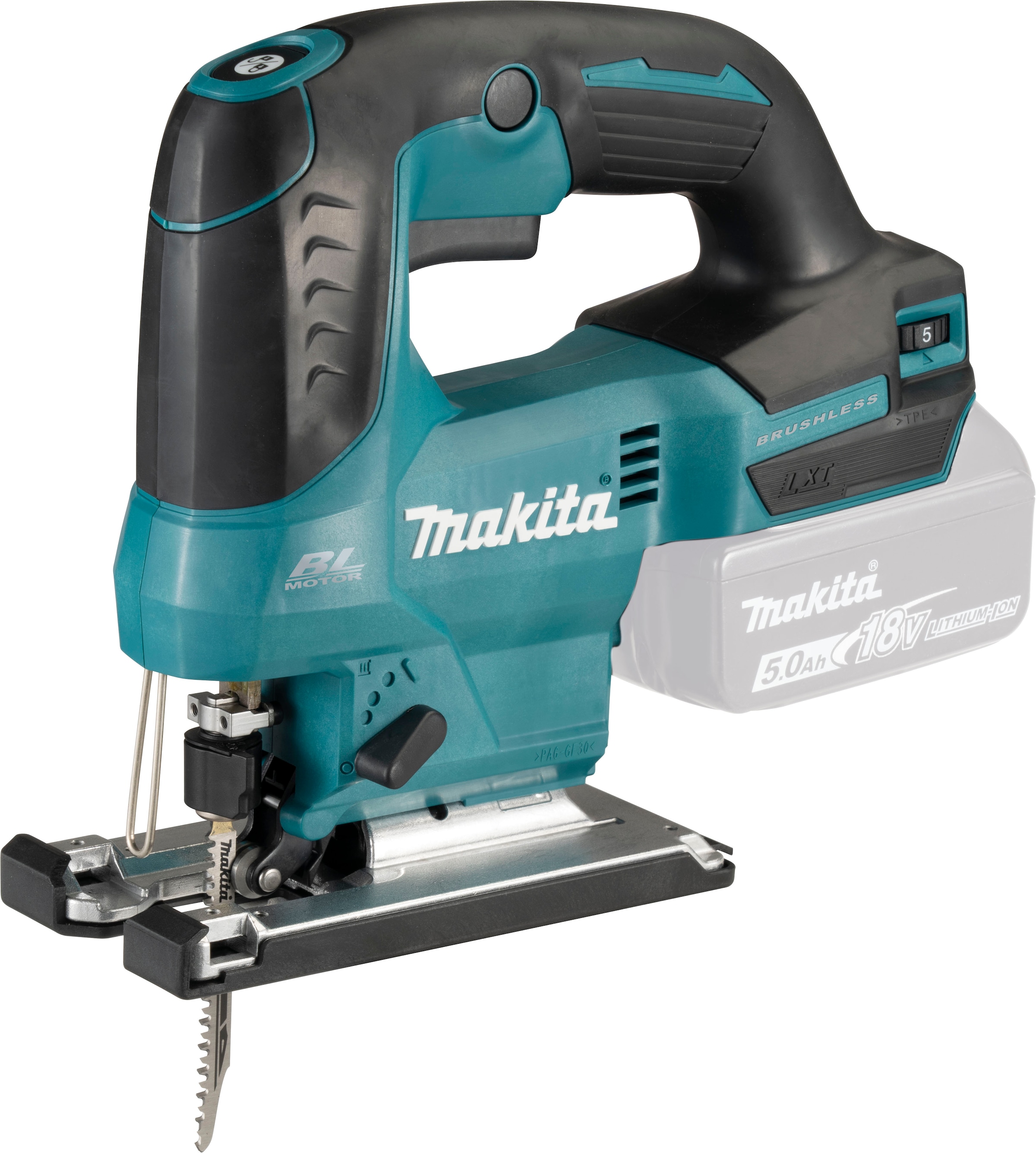 Makita Akku-Pendelhubstichsäge »DJV184Z«, LXT 18V • 0-3.000 min-1 • 135 mm, ohne Akku und Ladegerät