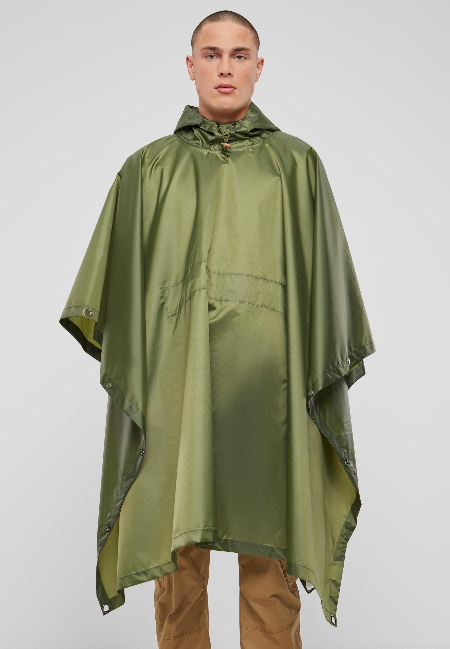 Brandit Allwetterjacke »Brandit Herren Ripstop Poncho«, (1 St.), ohne Kapuze