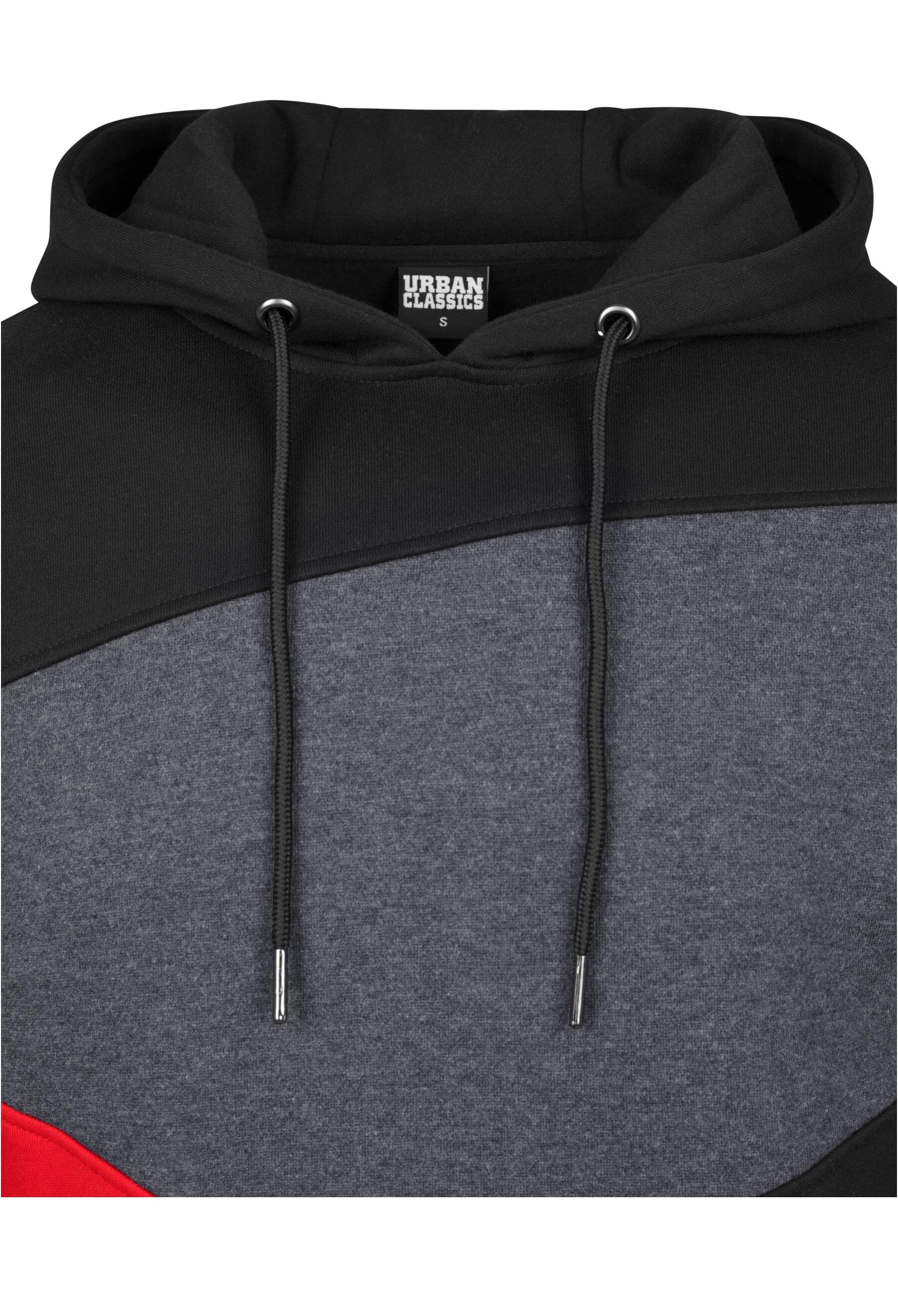 URBAN CLASSICS Sweatshirt »Urban Classics Herren Zig Zag Hoody«, (1 tlg.)