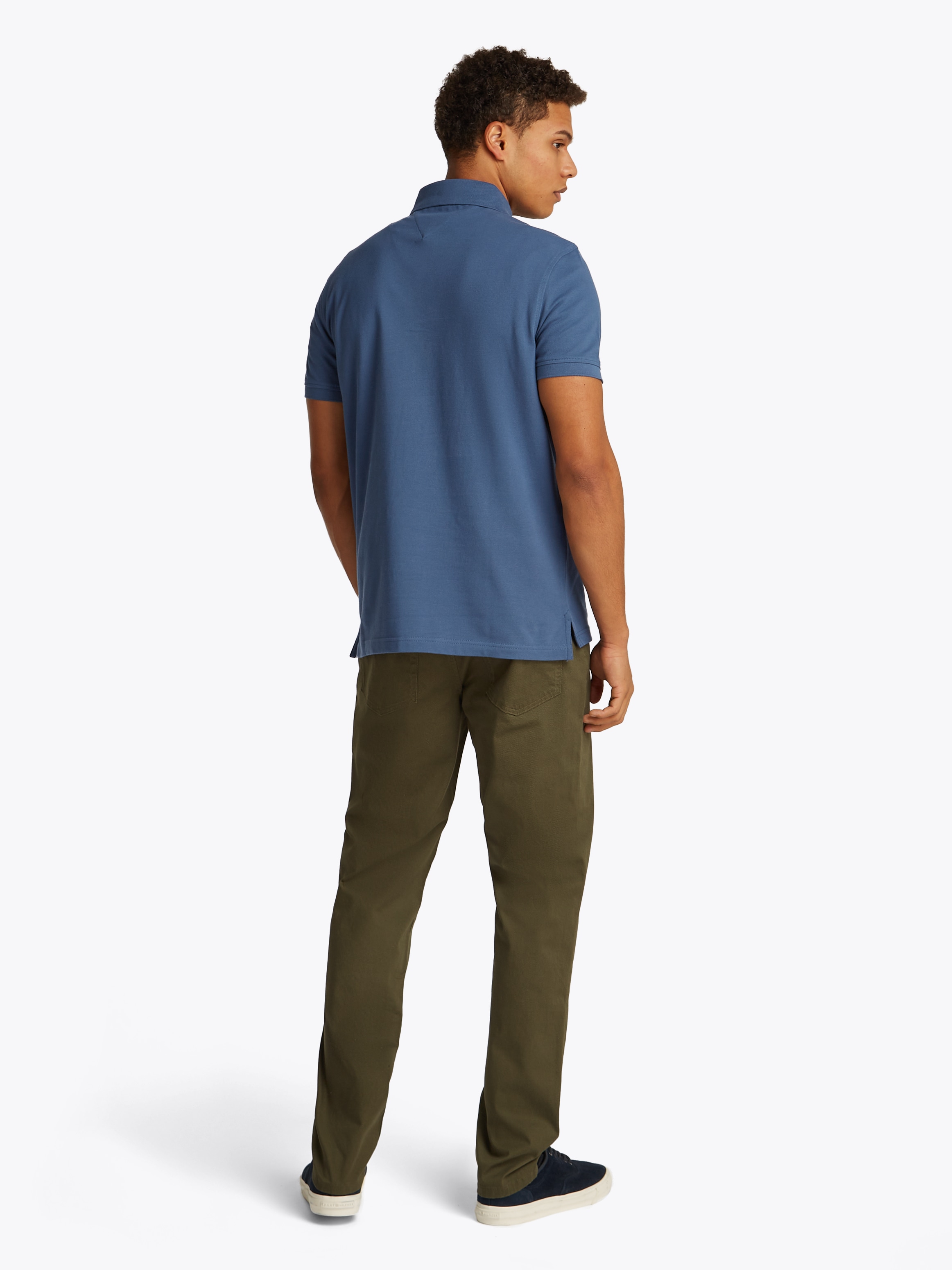 Tommy Hilfiger Poloshirt »1985 REGULAR POLO«, mit Tommy Hilfiger Kontraststreifen innen am Kragen