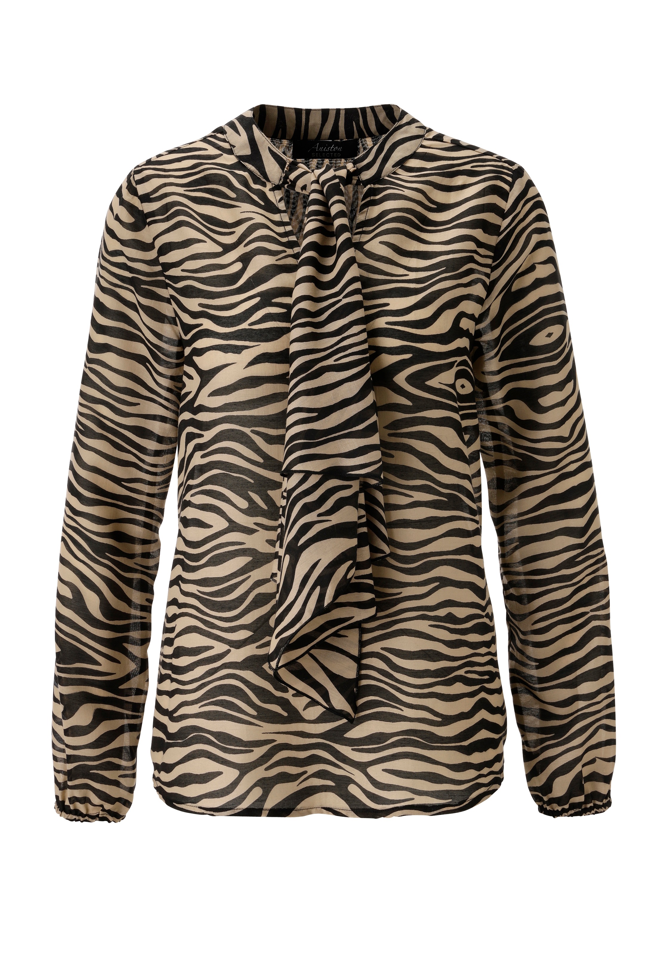 Aniston SELECTED Schlupfbluse, mit modischen Animal-Print - NEUE KOLLEKTION