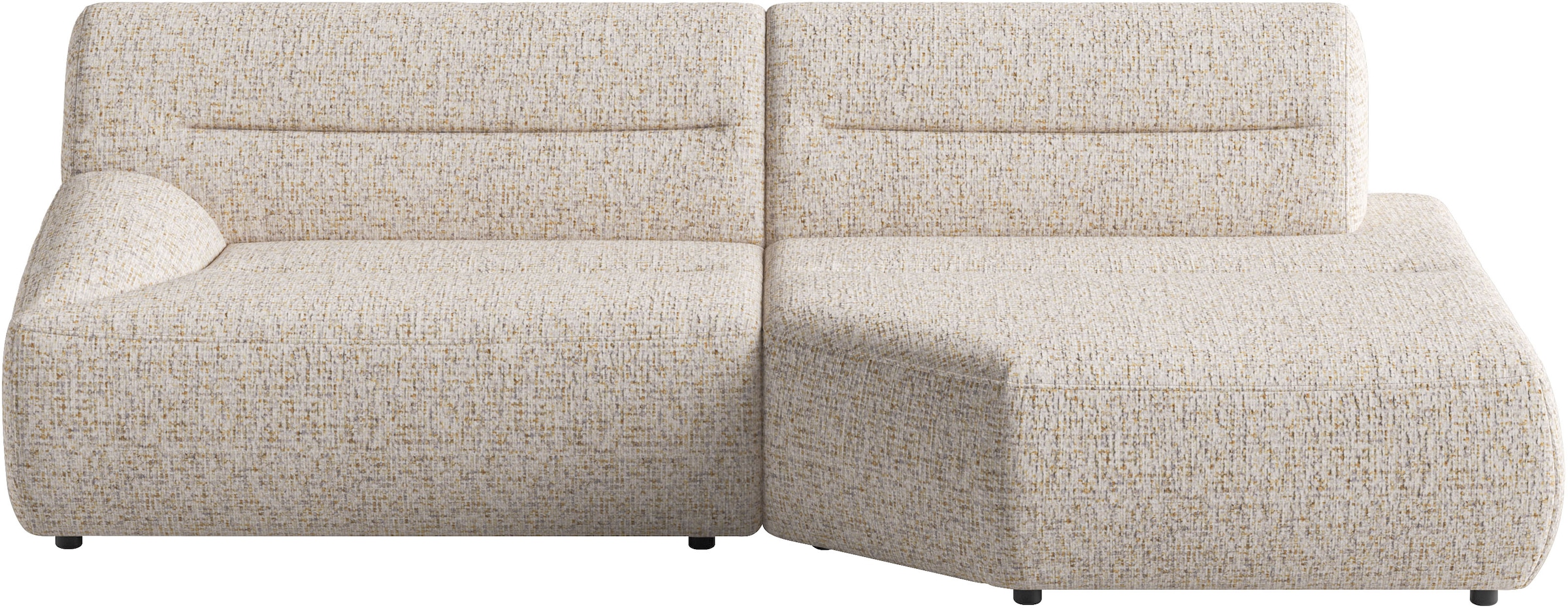 sit&more Ecksofa "Scrabble" Modernes Design in verschiedenen Stoffarten