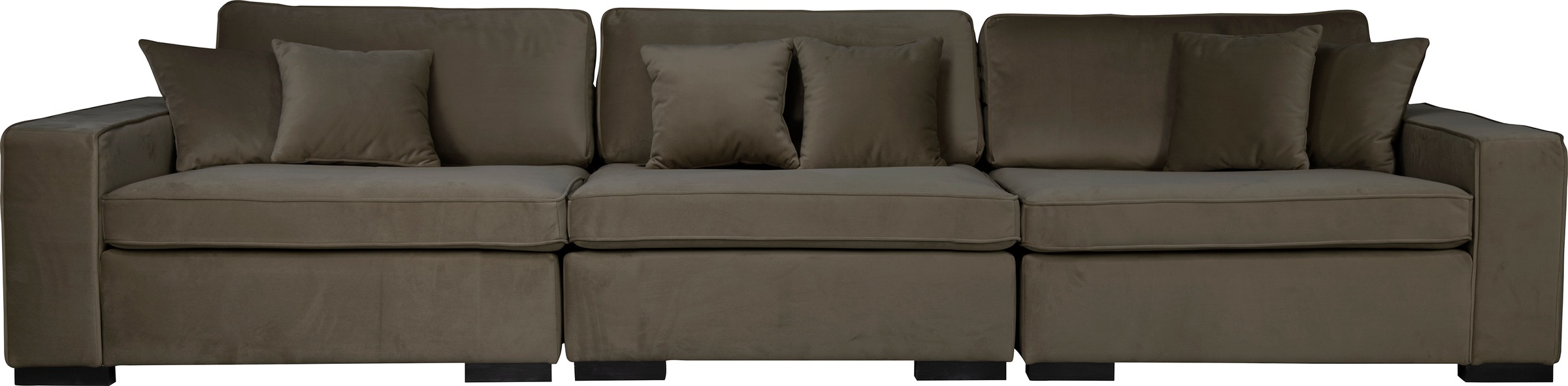 Home affaire 3-Sitzer "Skara", Lounge-Sofa mit Federkernpolsterung, in viel günstig online kaufen