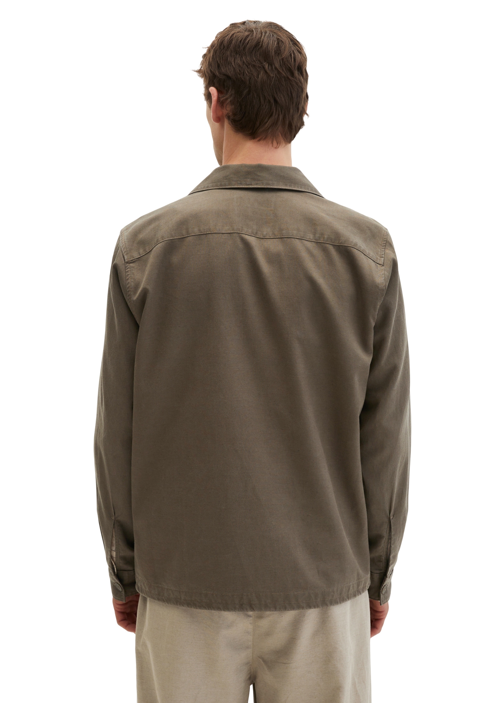 Marc O'Polo Kurzjacke »aus TENCEL™ Lyocell -Leinen-Mix« ohne Kapuze