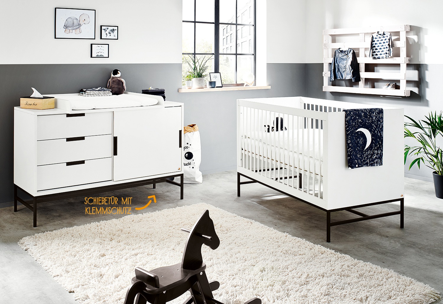 Pinolino ® Babymöbel-Set »Steel« (Spar-Set 2 da...