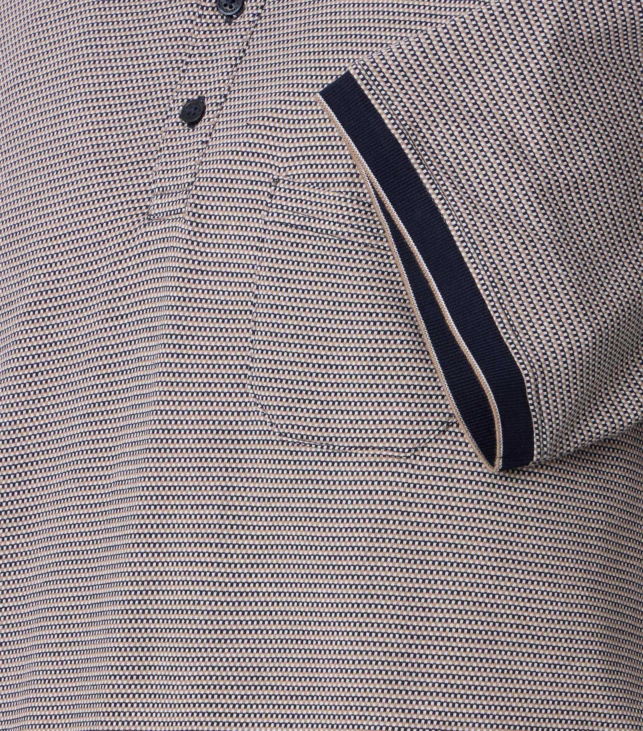 CASAMODA Poloshirt »CASAMODA Polo-Shirt gemustert«