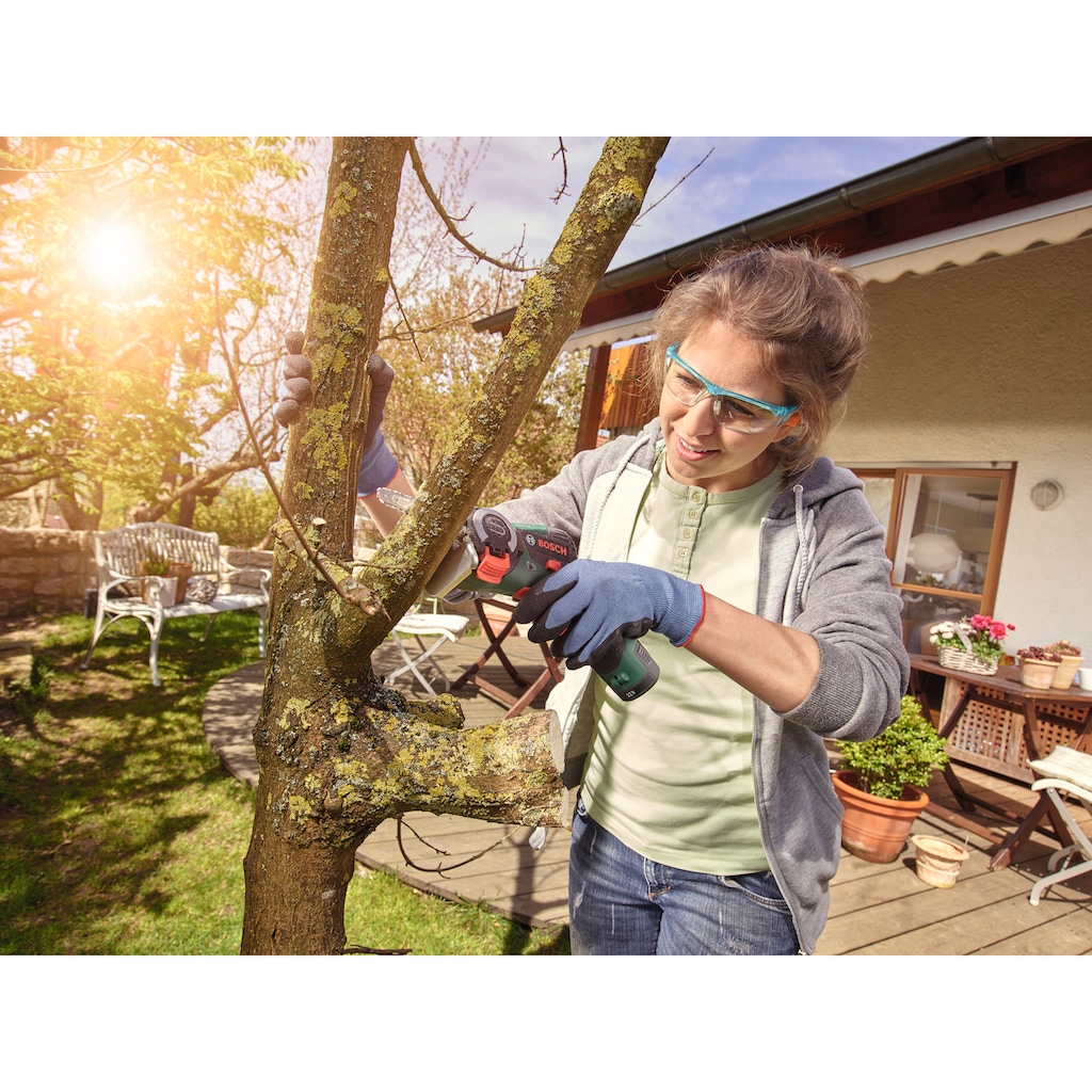 Bosch Home & Garden Akku-Multisäge »EasyCut 12 nanoBLADE-Säge«, (Set)