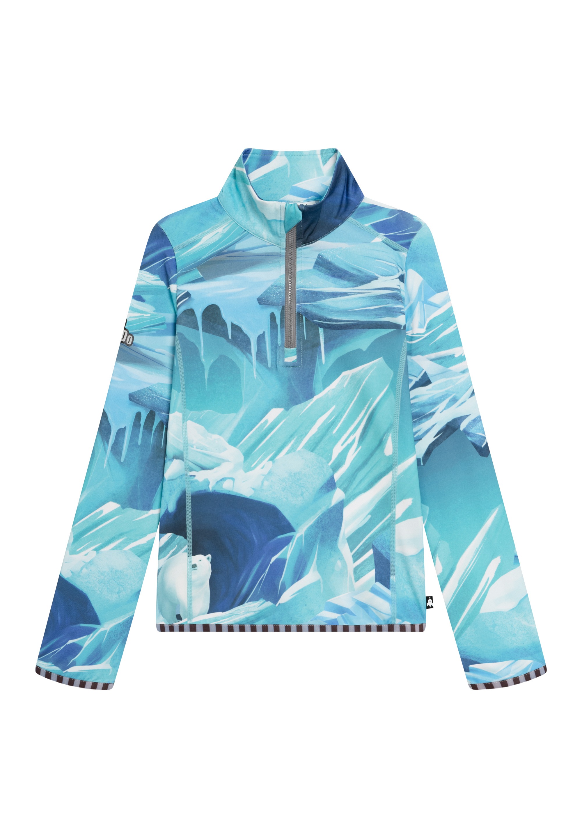 WeeDo Langarmshirt »ICE«, Feuchtigkeitsregulierendes Funktionsshirt für Kinder