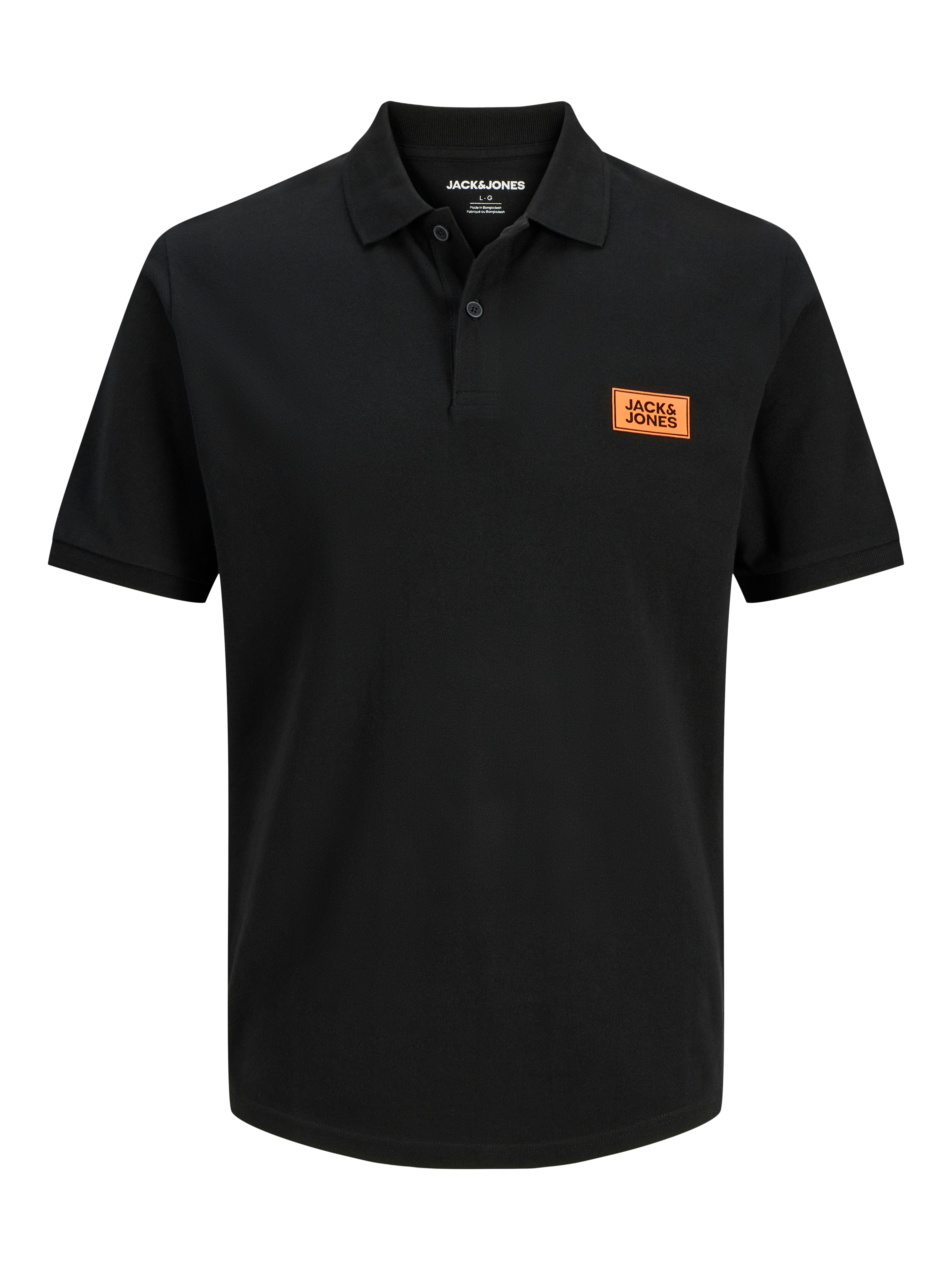 Jack & Jones Poloshirt "JJRUSH POLO SS" Baumwolle, regular fit