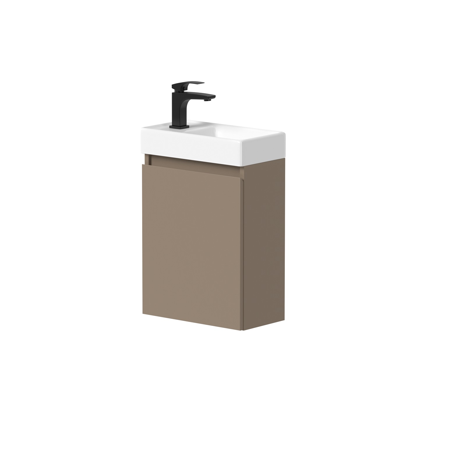 welltime Waschtisch "Mini, Badmöbel, Waschtischunterschrank inkl. Waschbeck günstig online kaufen