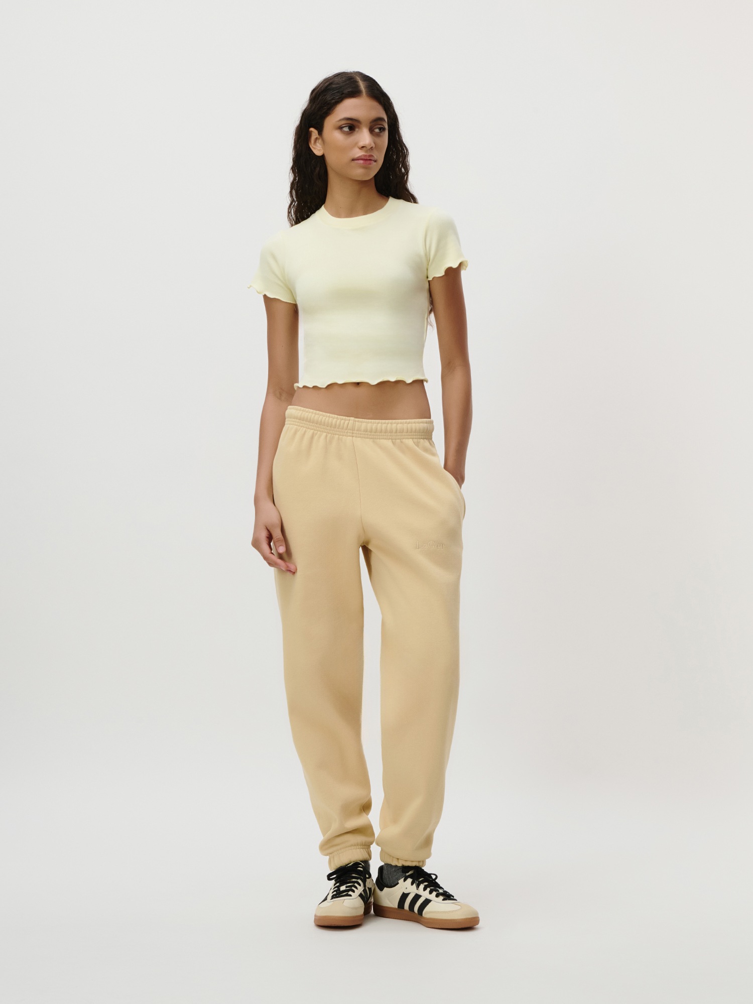 LeGer Teresa Women's T-Shirt Yellow Size 42 3