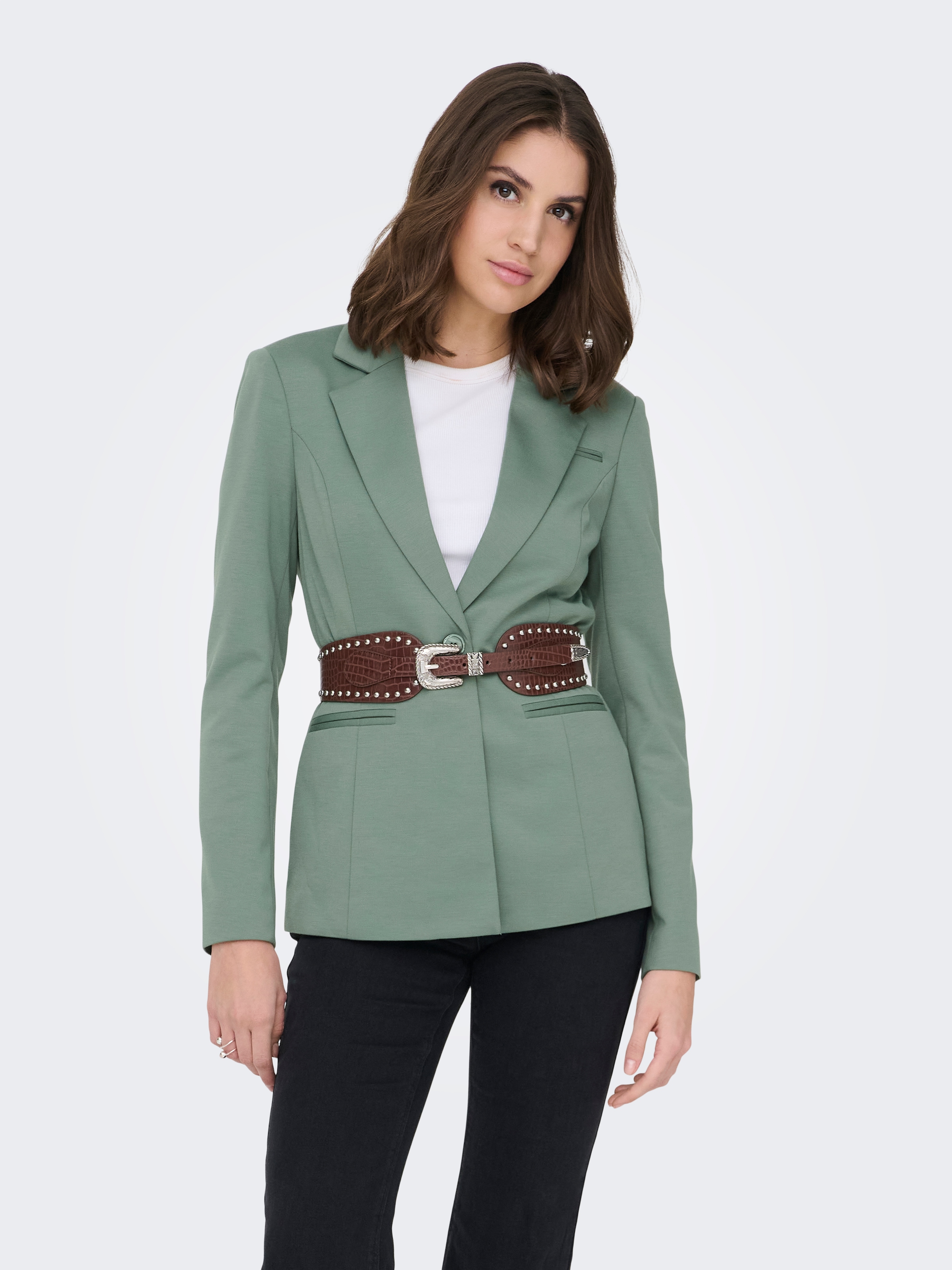 ONLY Kurzblazer »ONLPEACH L/S FIT BLAZER TLR NOOS«