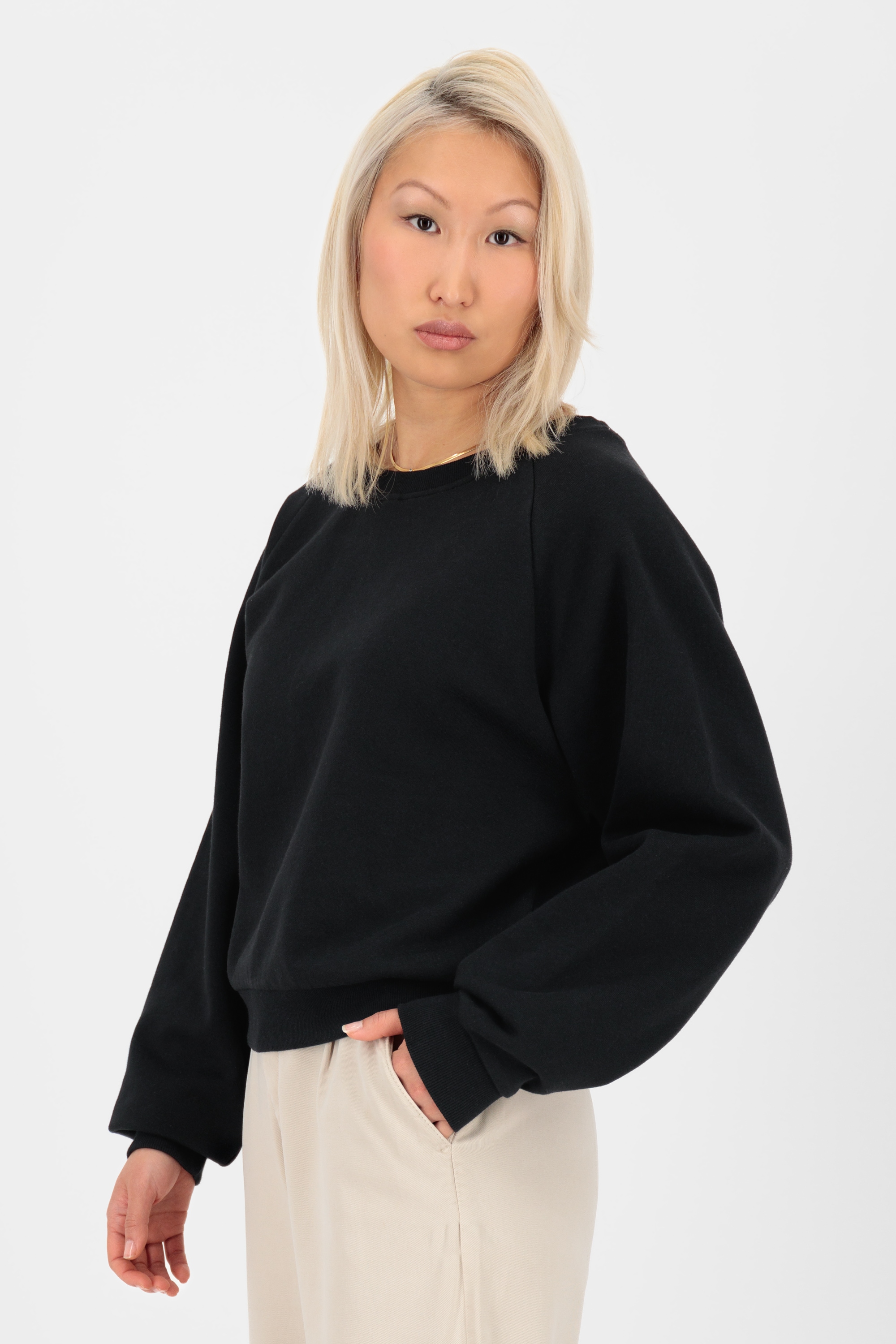 Alife & Kickin Sweatshirt »Damen TeonaAK A«, Basic Pullover mit Rundhalsausschnitt
