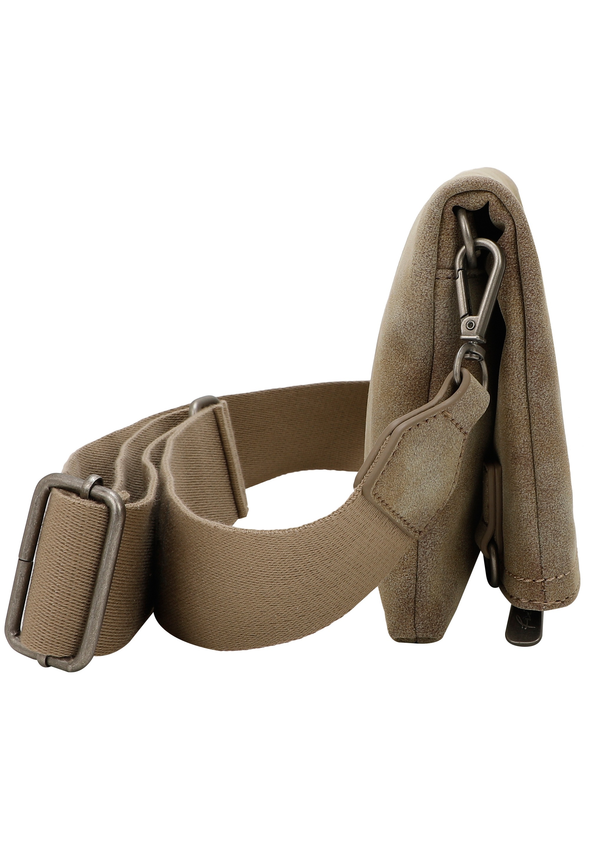 Fritzi Aus Preußen Umhängetasche FRITZI AUS PREUSSEN "Ronja Cross", Damen, Gr. B/H/T: 3cm x 15cm x 29cm, braun, Polyurethan (PU), unifarben, Taschen Umhängetasche, mit verschiedenen Tragefunktionen 2