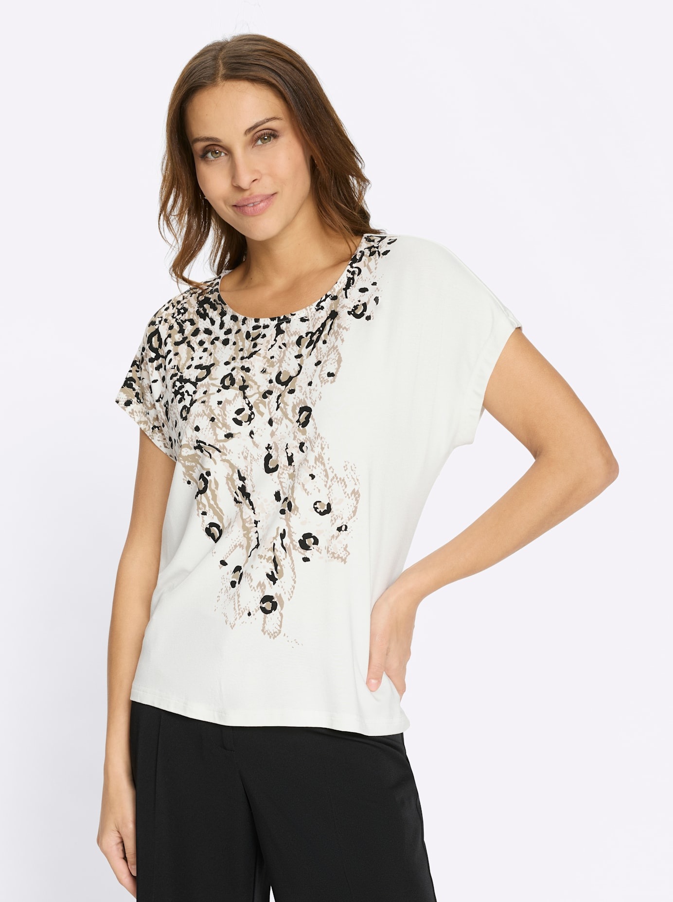 Lady Print-Shirt "Print-Shirt" 1 tlg. günstig online kaufen