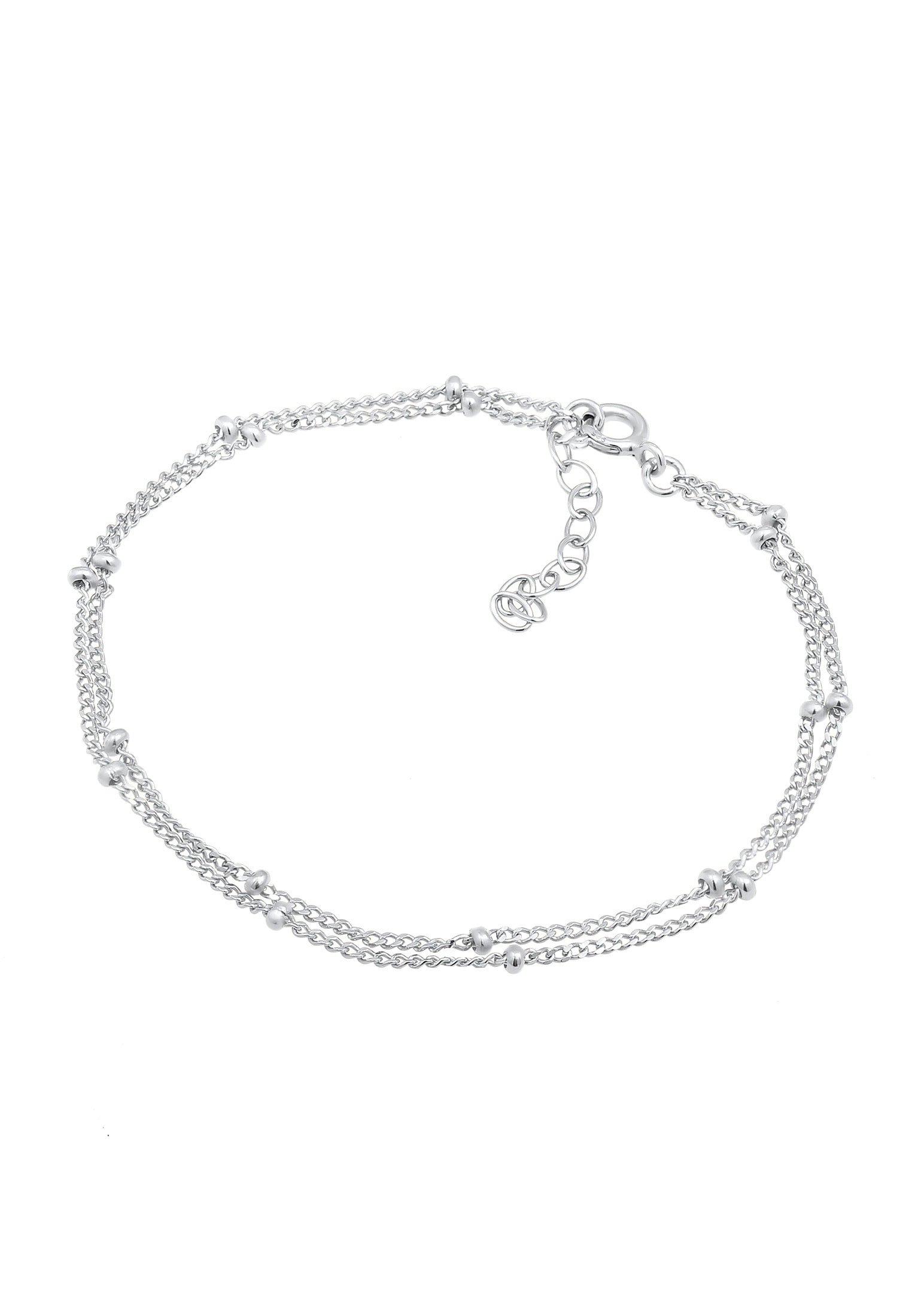 Elli Armband »Layer Kugel Kettchen Basic Trend 925er Silber«