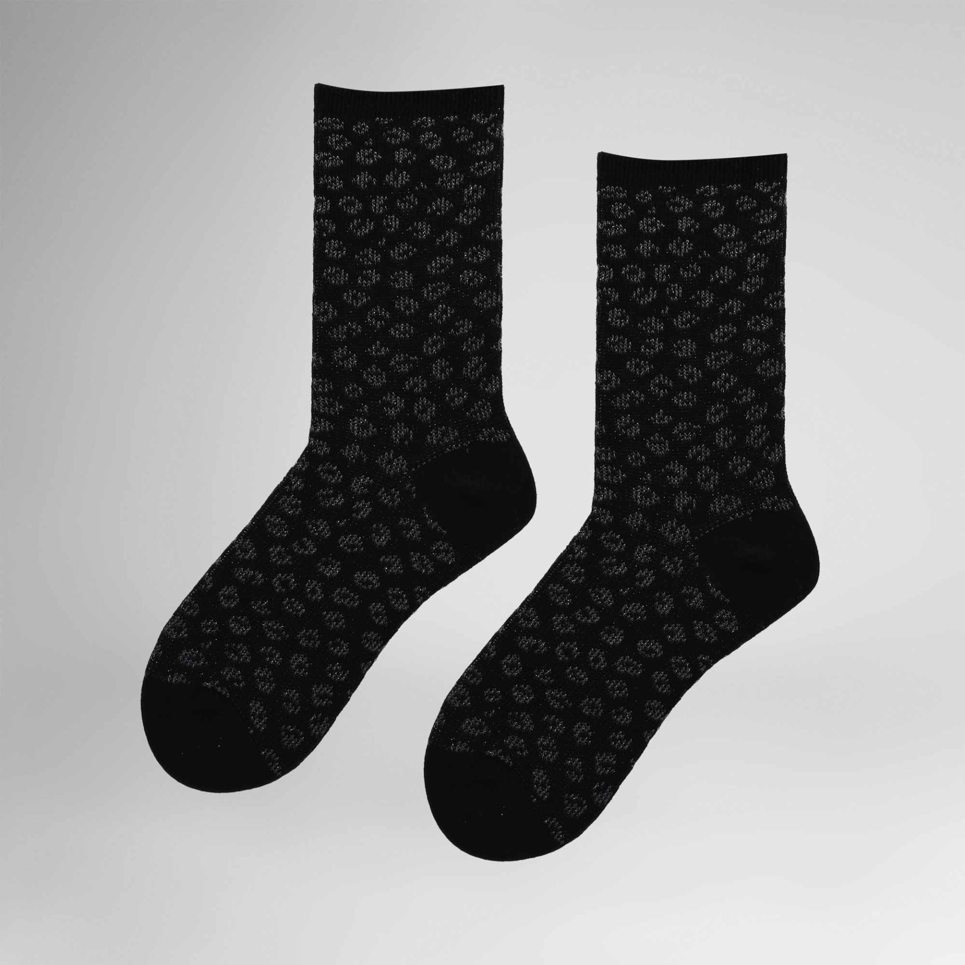 Hudson Socken "Socke Playful Leo" Socken mit schimmerndem Leomuster
