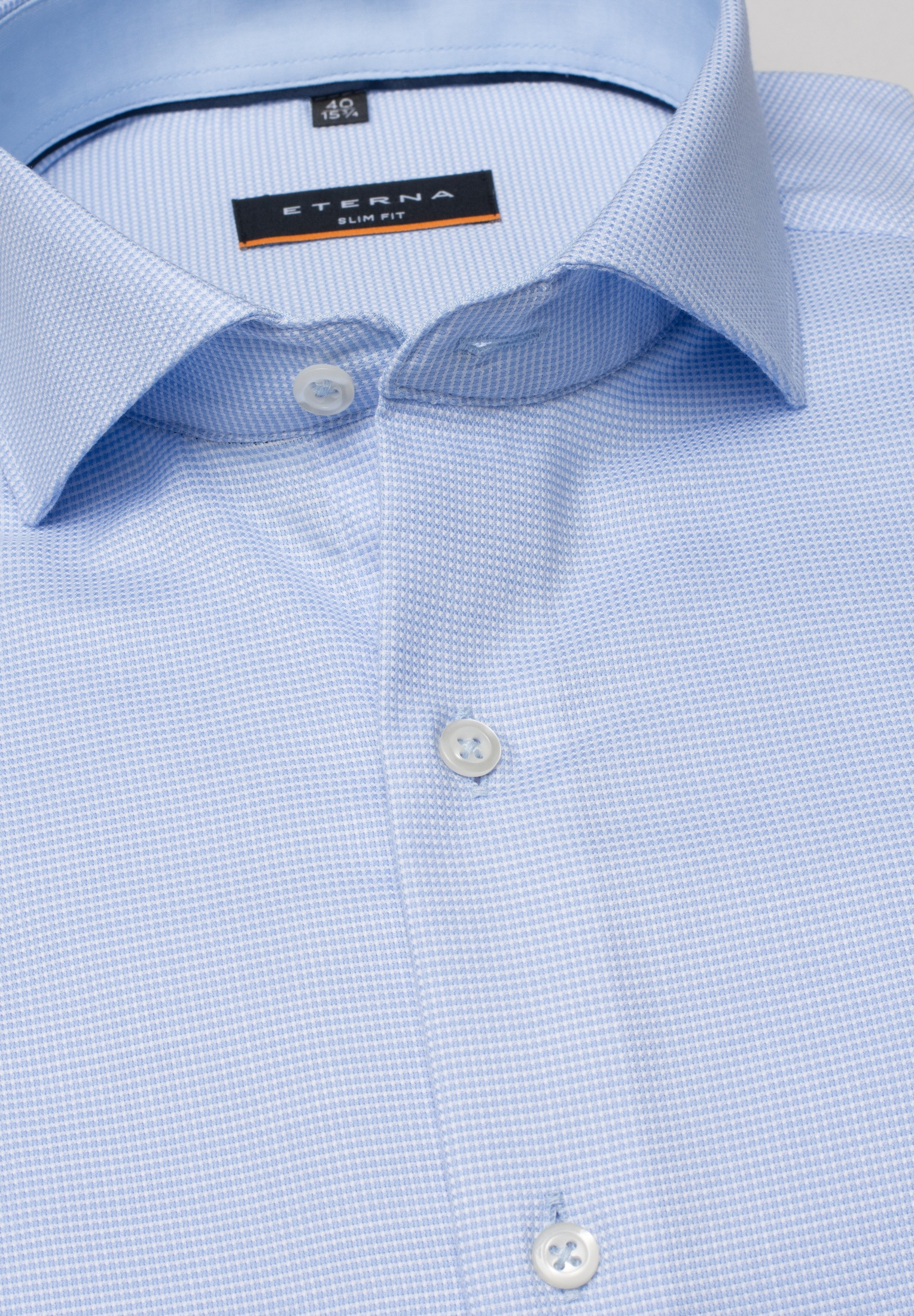 Eterna Langarmhemd »SLIM FIT«, NON IRON (bügelfrei)