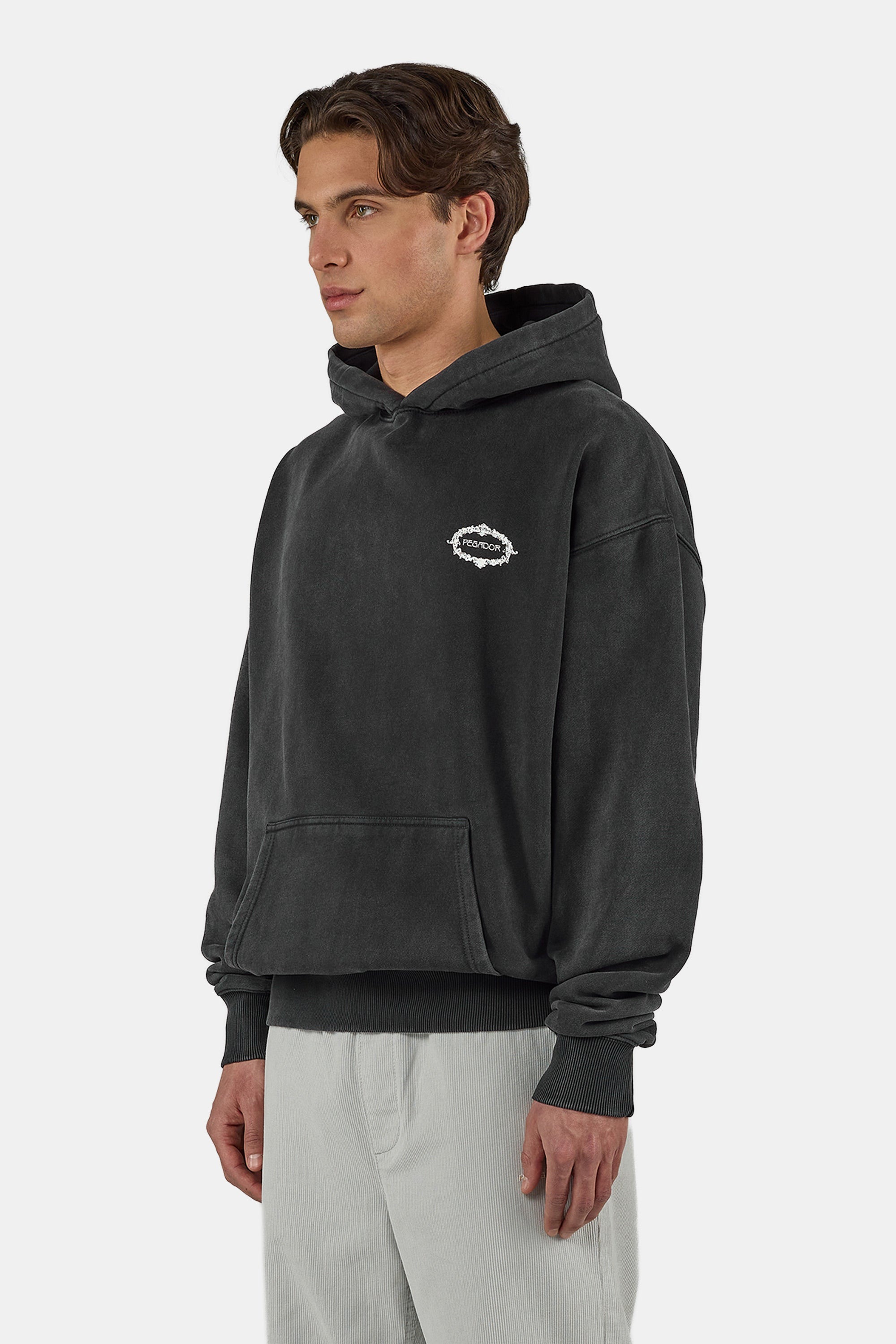 PEGADOR Kapuzensweatshirt "Reine Oversized Hoodie", Baumwollmischung, overs günstig online kaufen