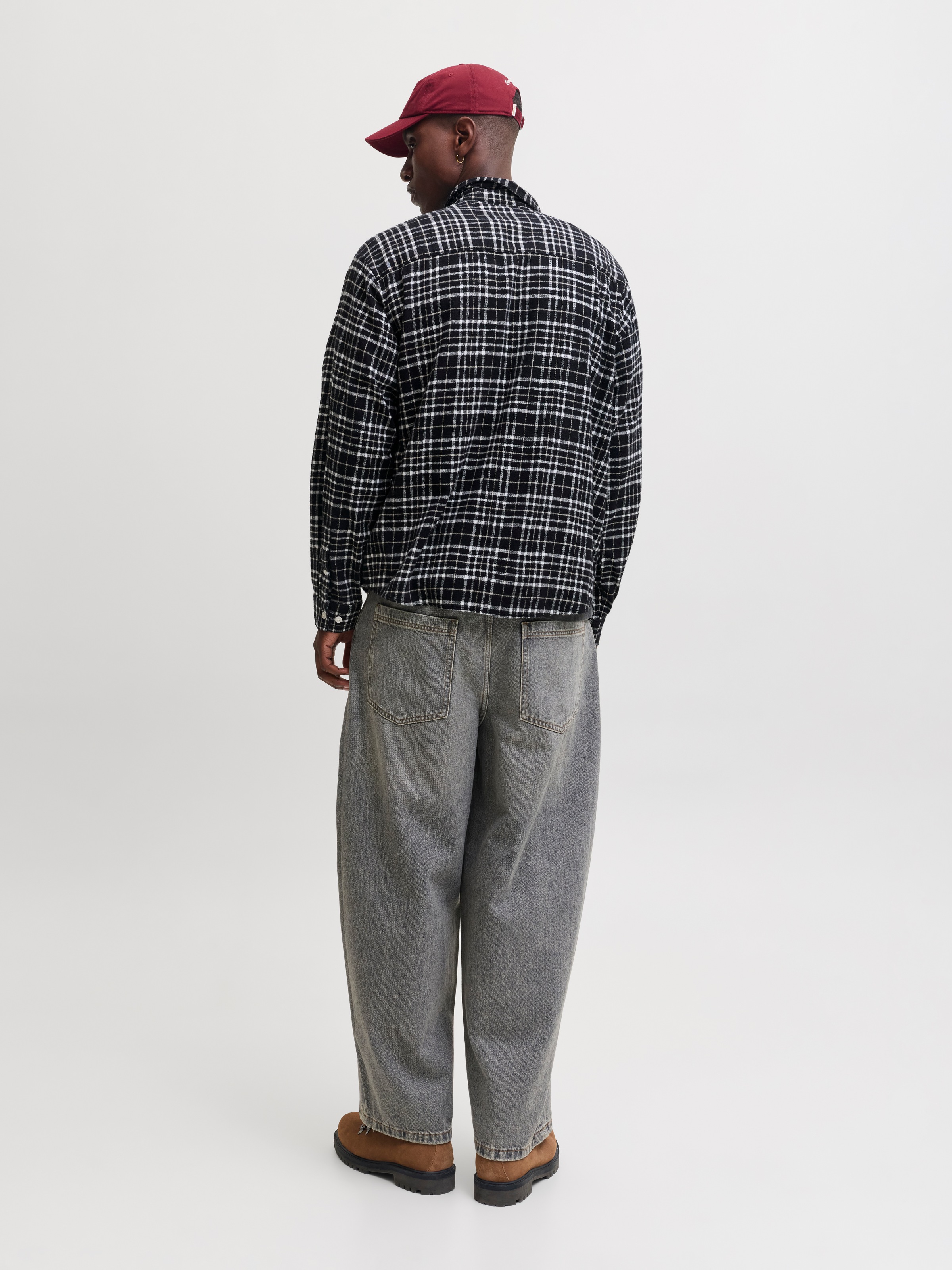 Jack & Jones Langarmhemd »JORFREDERIKSBERG FLANNEL SHIRT L/S« Baumwolle, regular fit