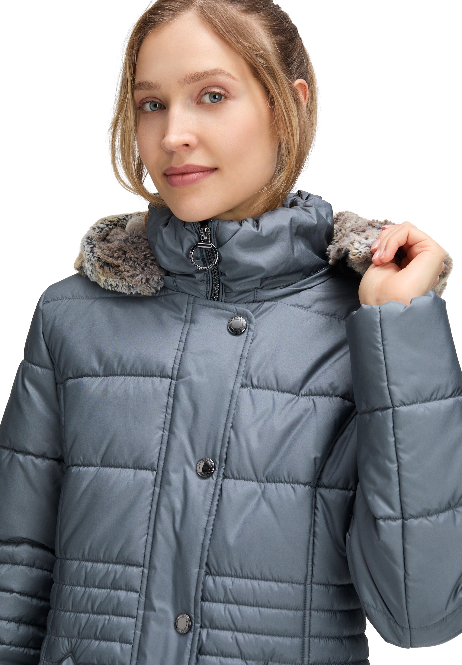 Betty Barclay Outdoorjacke »Betty Barclay Damen Outdoorjacke mit abnehmbarer Kapuze«, mit Kapuze
