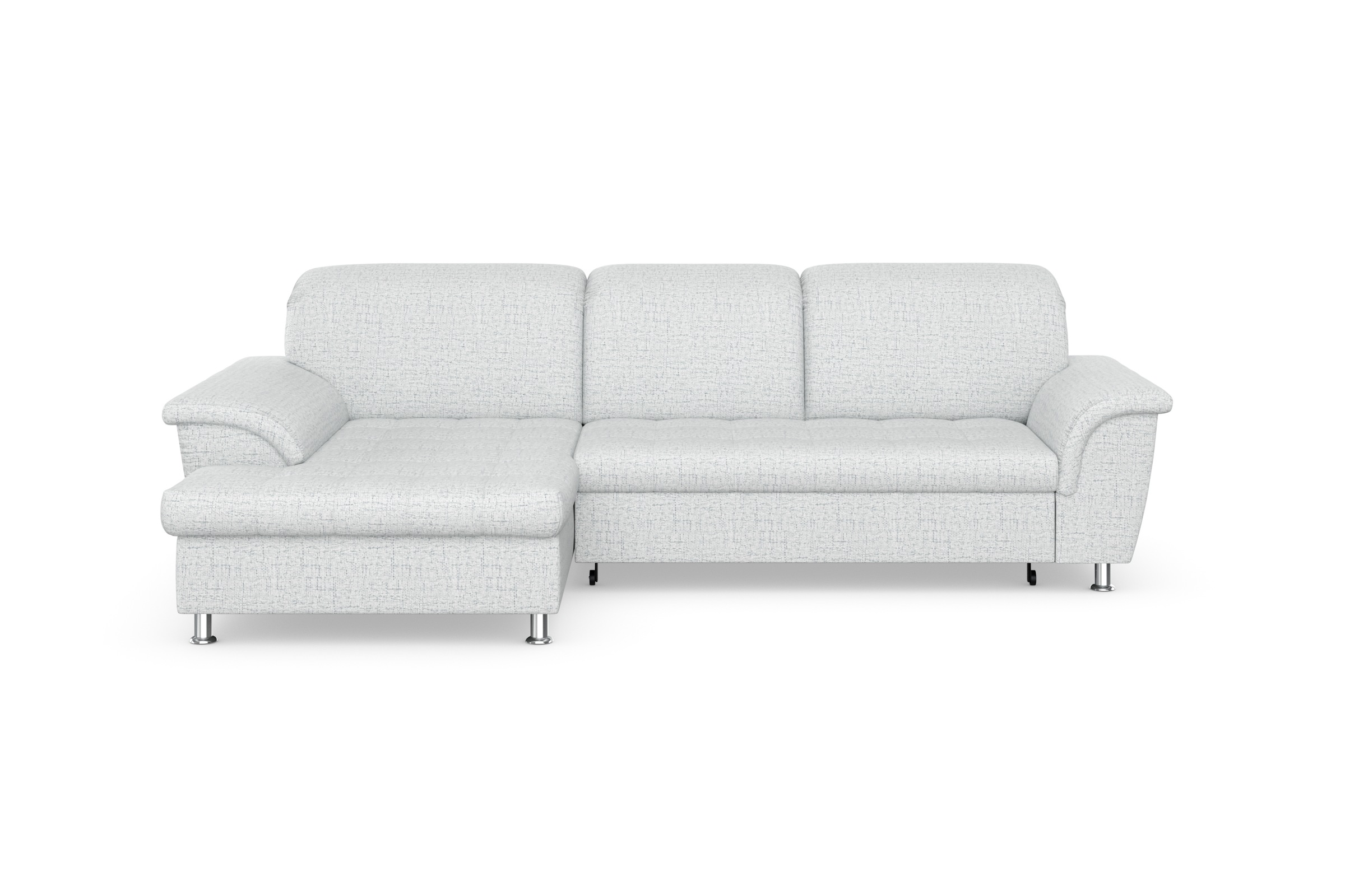 DOMO collection Ecksofa "Franzi Steppung im Sitzbereich B7T/H: 278/162/80 c günstig online kaufen