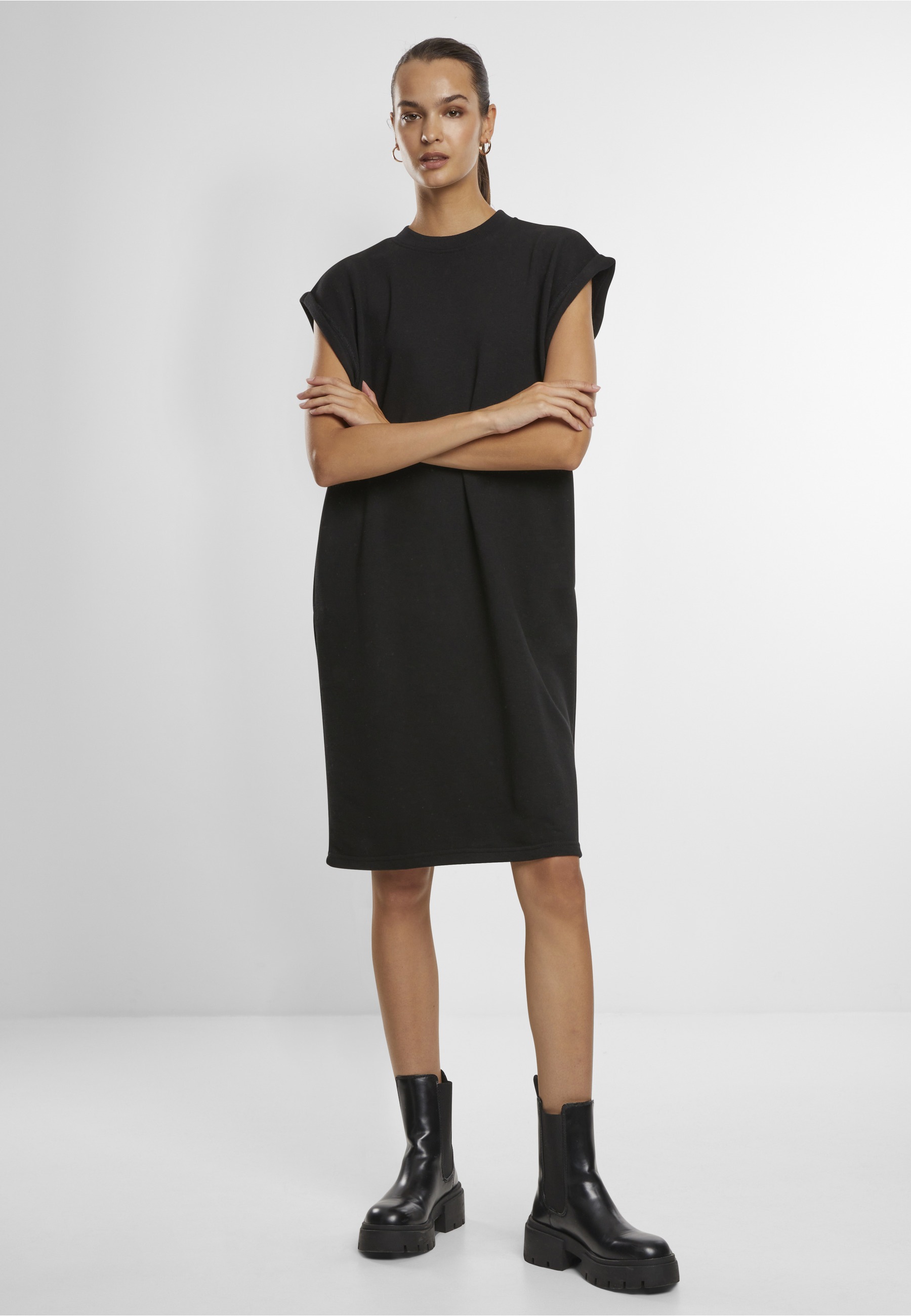 URBAN CLASSICS Shirtkleid »Urban Classics Ladies Light Terry Dress« 1 Stk. tlg.