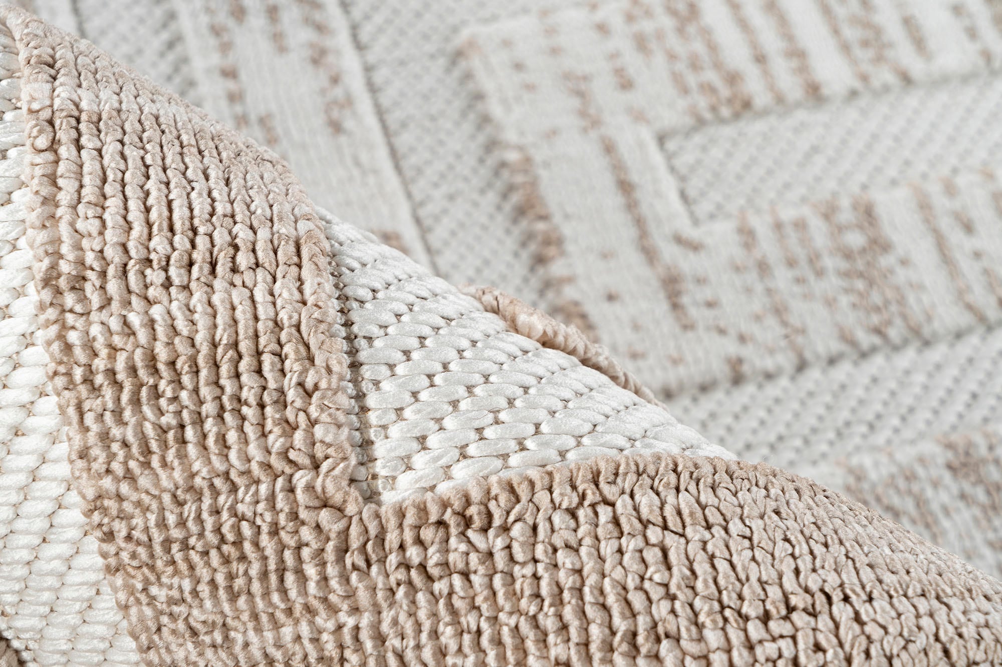 Kayoom Teppich »Sarai 125«, rechteckig, 6 mm Höhe, Flachgewebe
