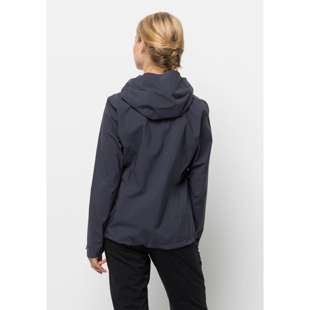 Jack Wolfskin Outdoorjacke »ELSBERG 2.5L JKT W«, mit Kapuze