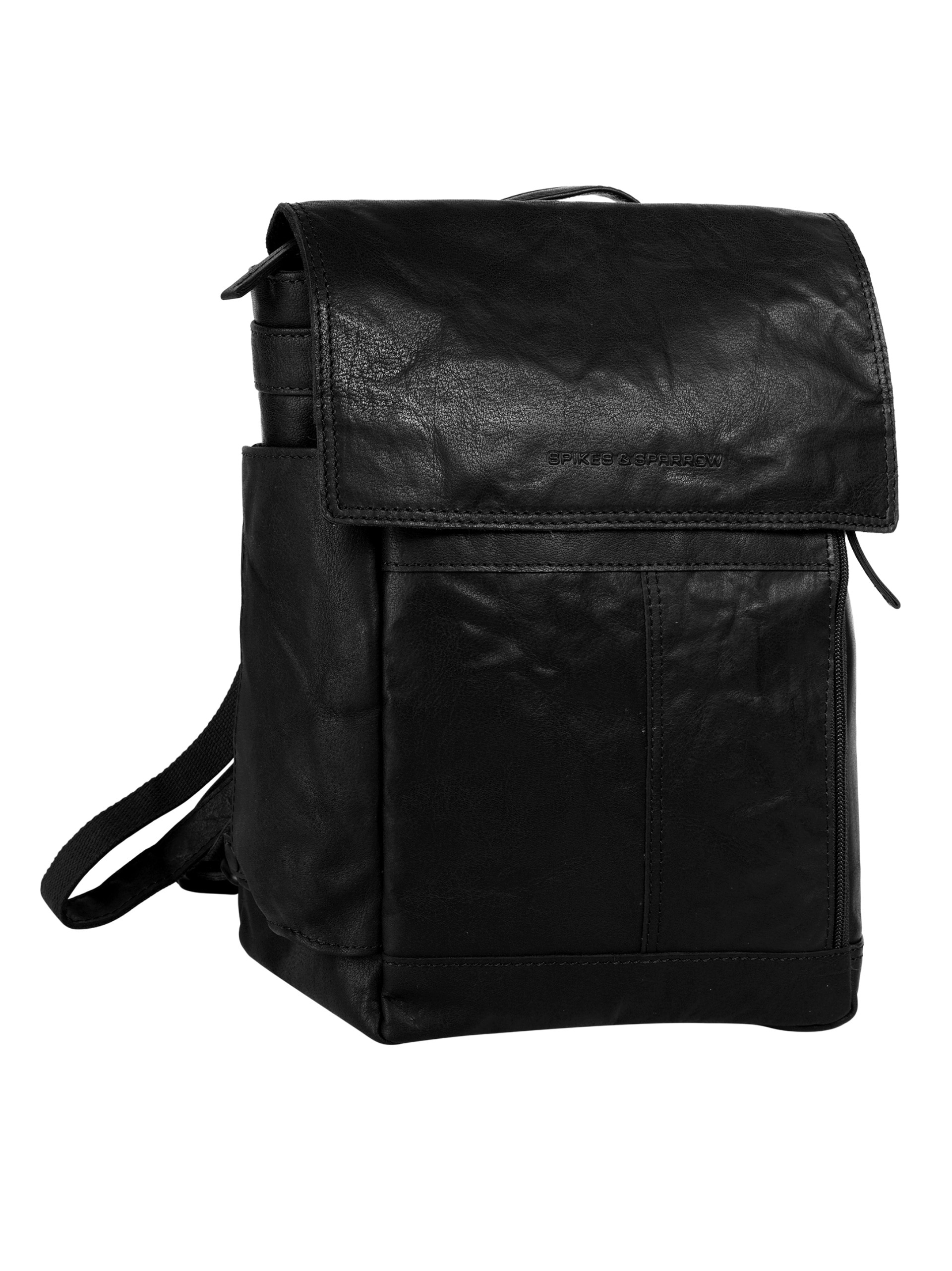 Spikes & Sparrow Laptoprucksack, echt Leder
