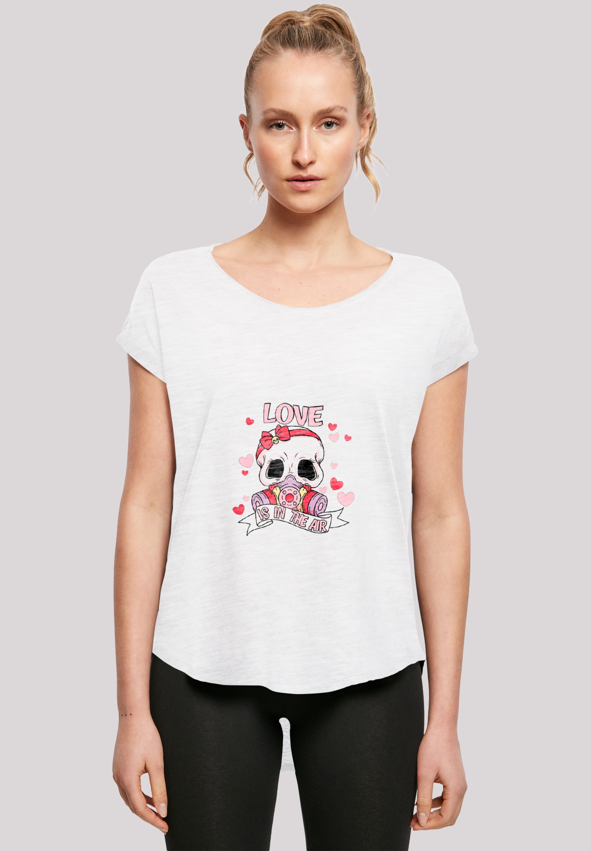 F4NT4STIC T-Shirt "Anti Valentinstag LOVE is in the air", Premium Qualität günstig online kaufen