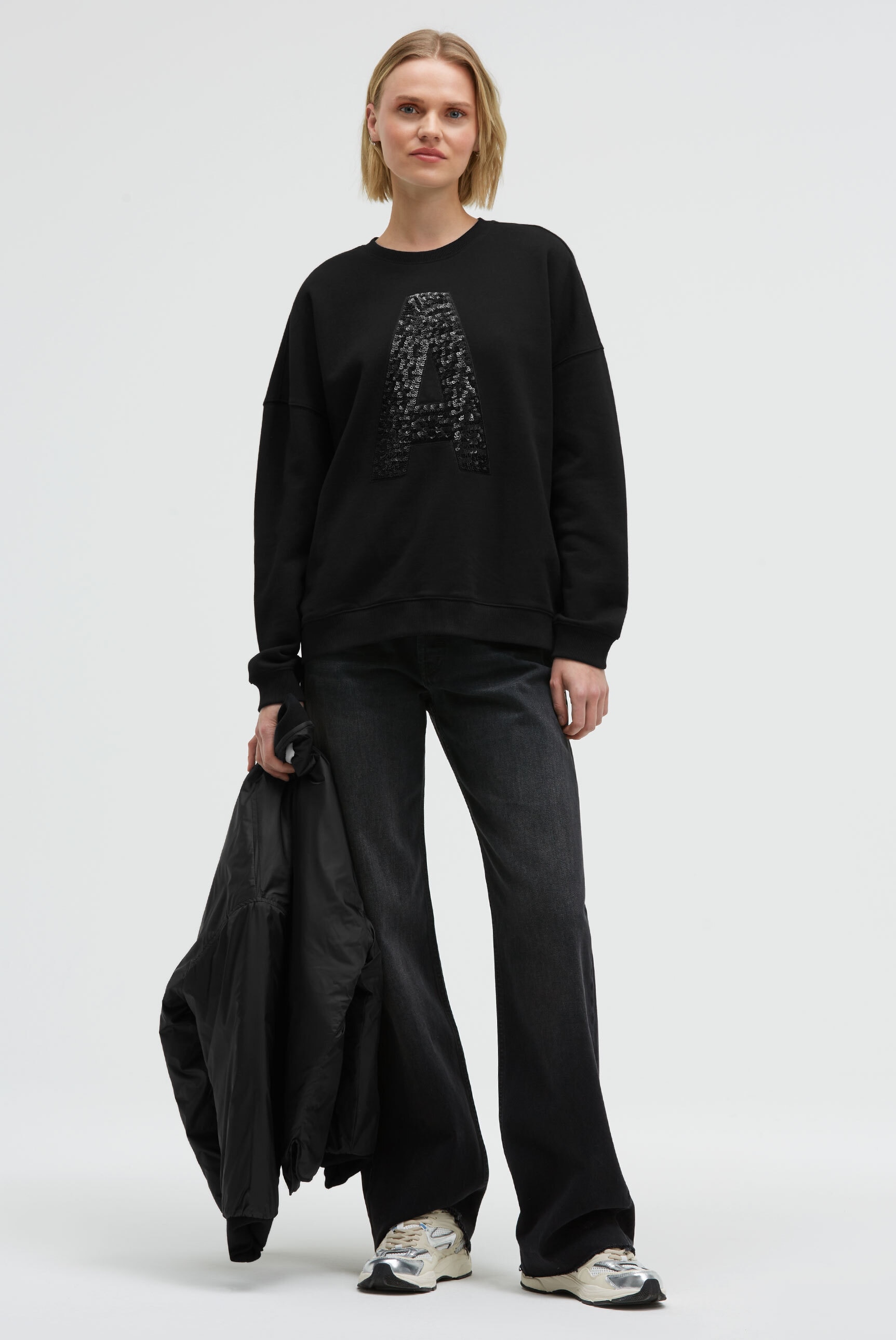 SENSES.THE LABEL Sweater , mit weicher Innenseite
