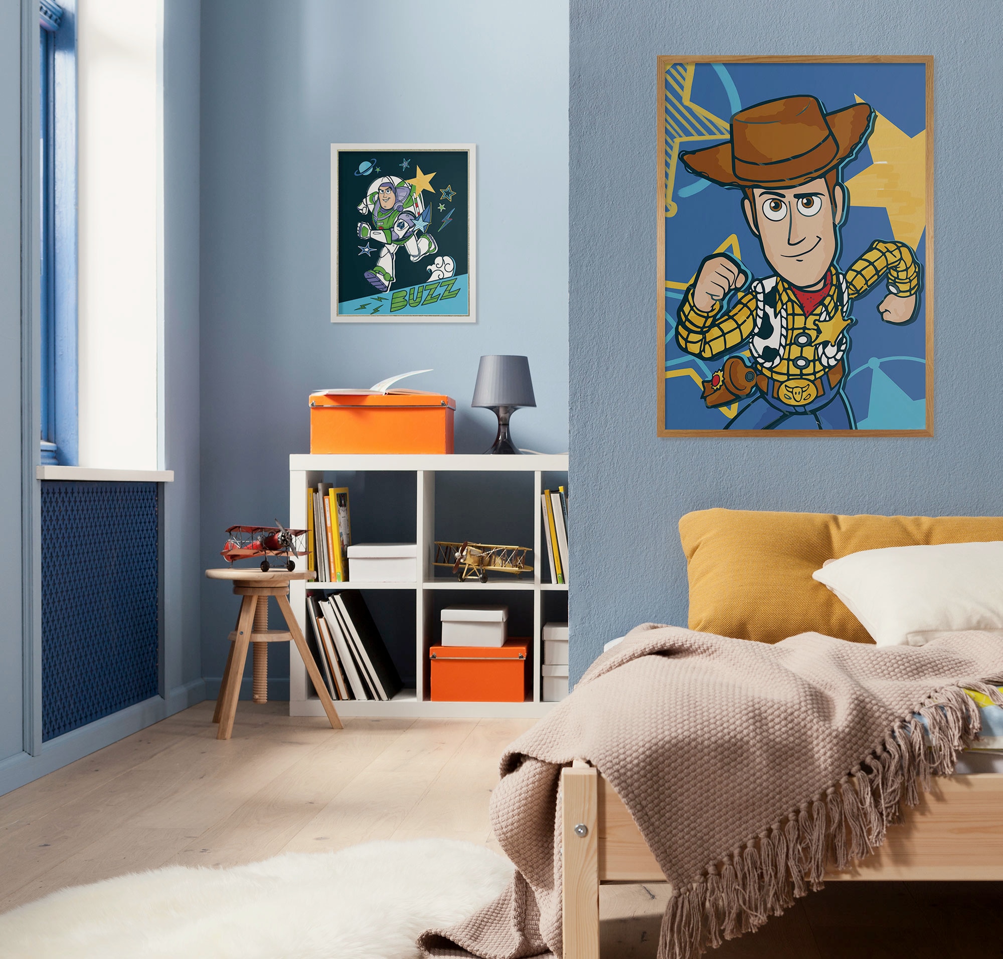 Komar Wandbild »Disney and Pixar Toy Story Buzz«, Disney, (Set, 1 St.), 30 x 40 cm (Breite x Höhe) - Kinderzimmer, Dekoration