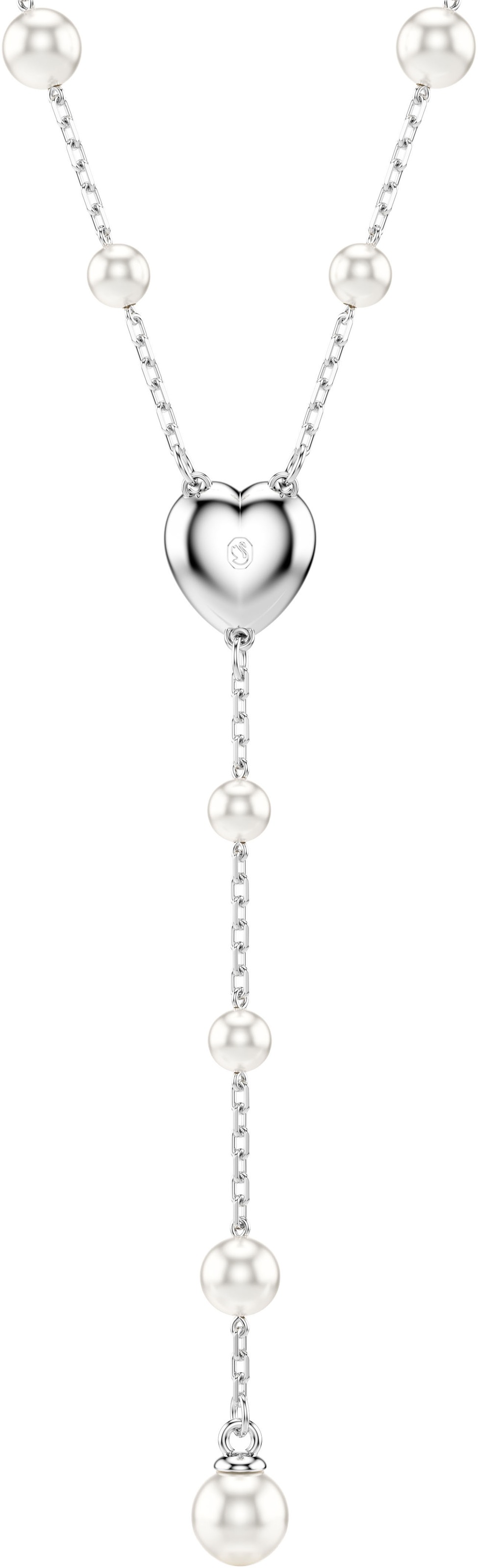 Swarovski Y-Kette »Schmuck Geschenk Ariana Grande Y-Halskette Herz, 5720855«, mit Swarovski® Kristall
